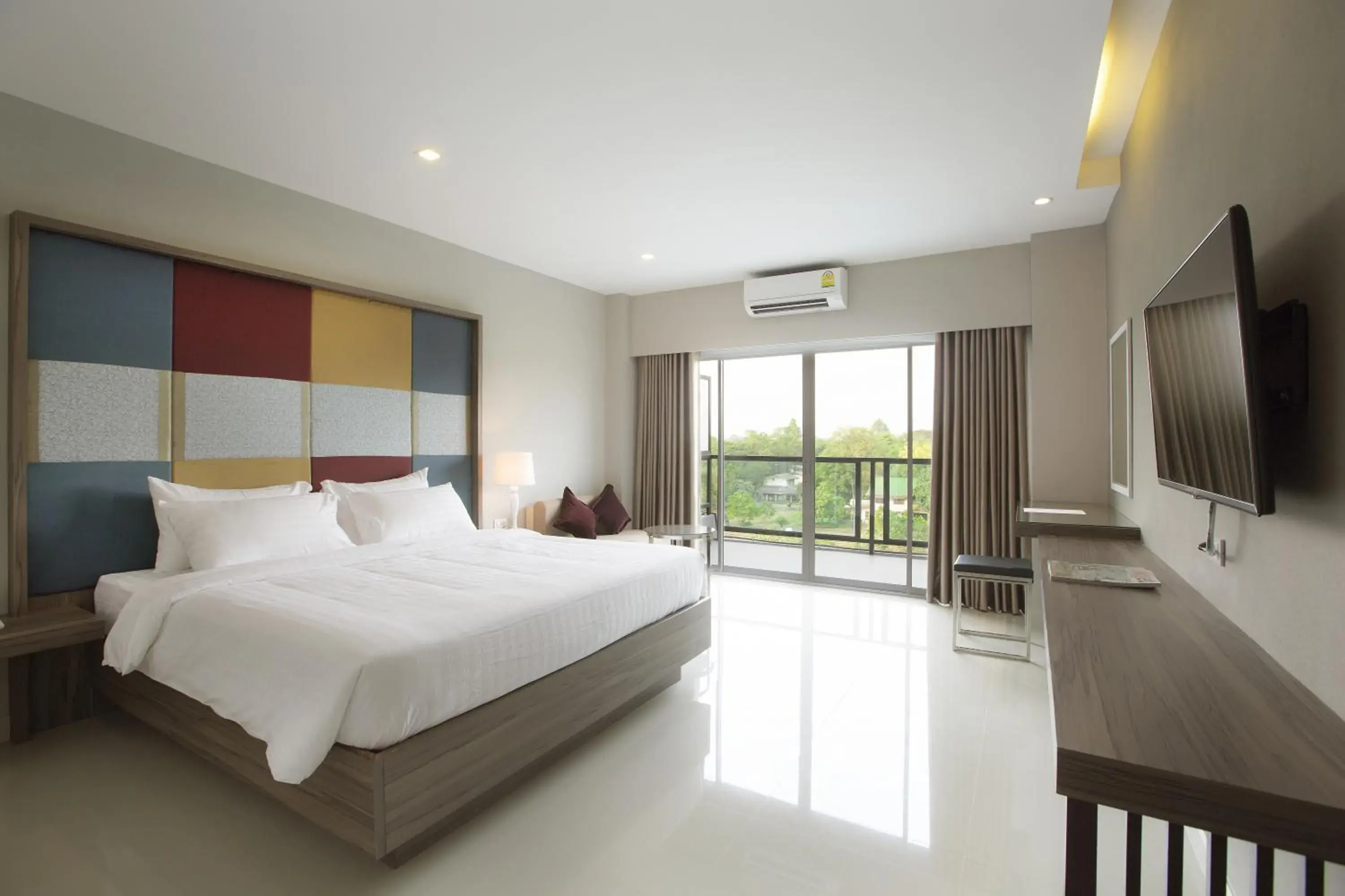 Photo of the whole room, Bed in V Hotel Ubon Ratchathani Photo of the whole room, Bed in V Hotel Ubon Ratchathani