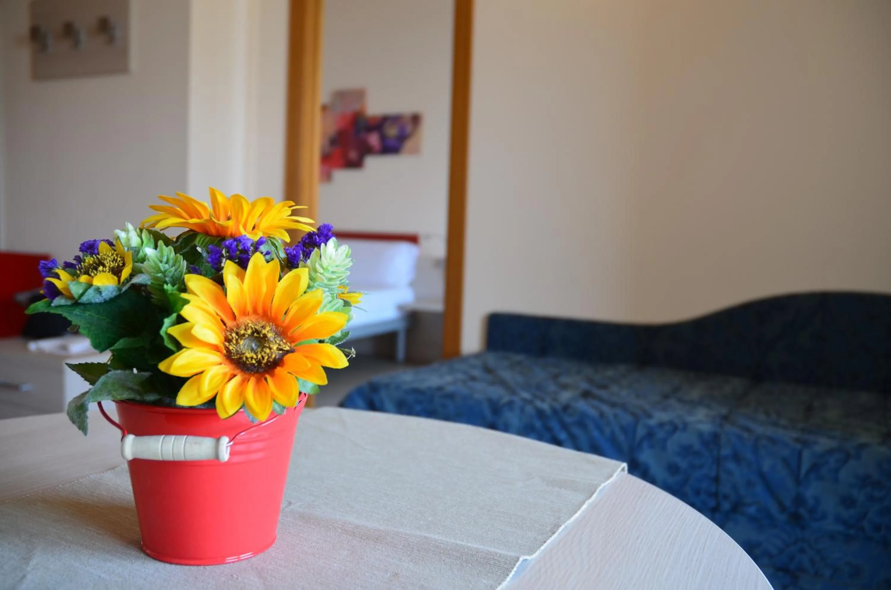 Decorative detail, Bed in Residence Lido Hotel