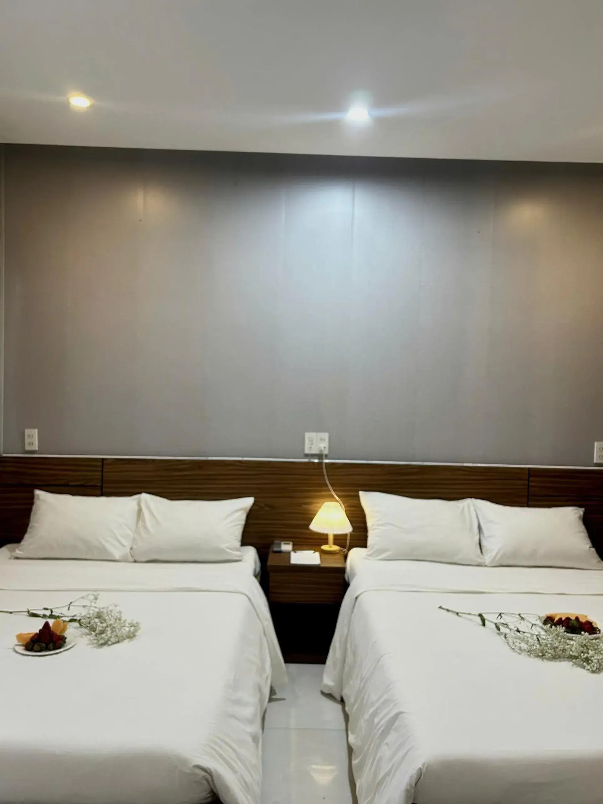 Bed in BeSea Hotel Bed in BeSea Hotel