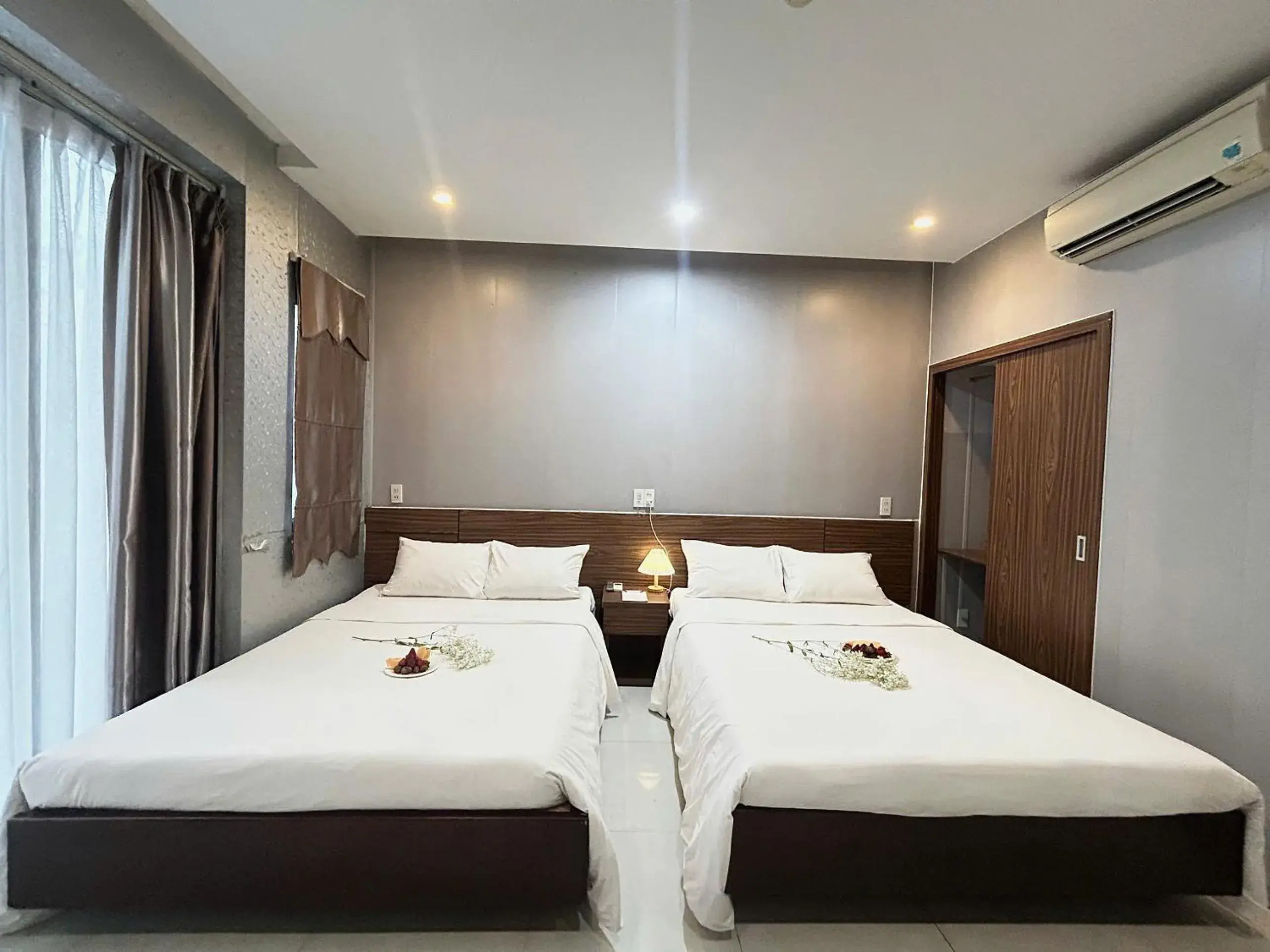 Bed in BeSea Hotel Bed in BeSea Hotel