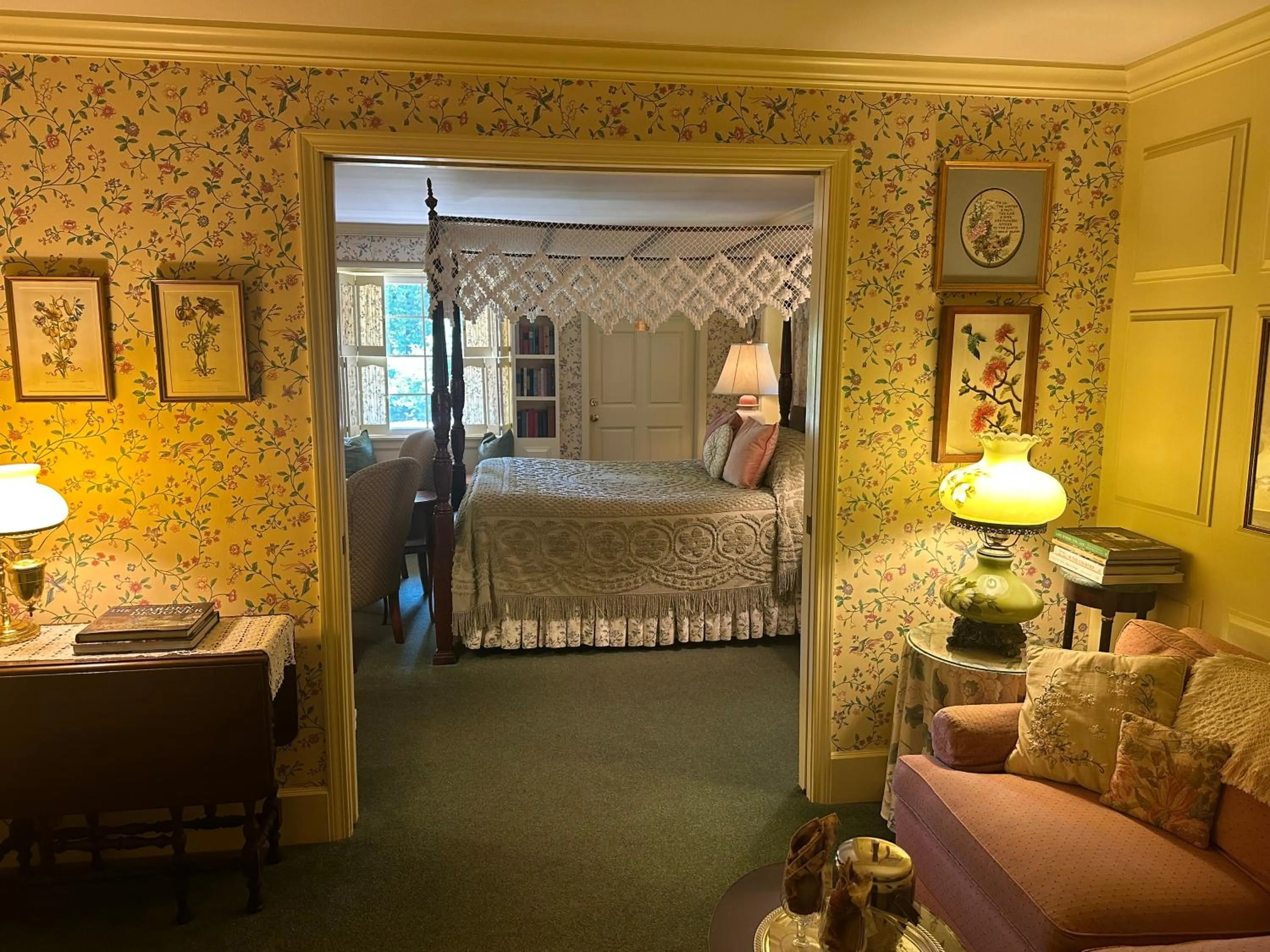 Bed in Asa Ransom House