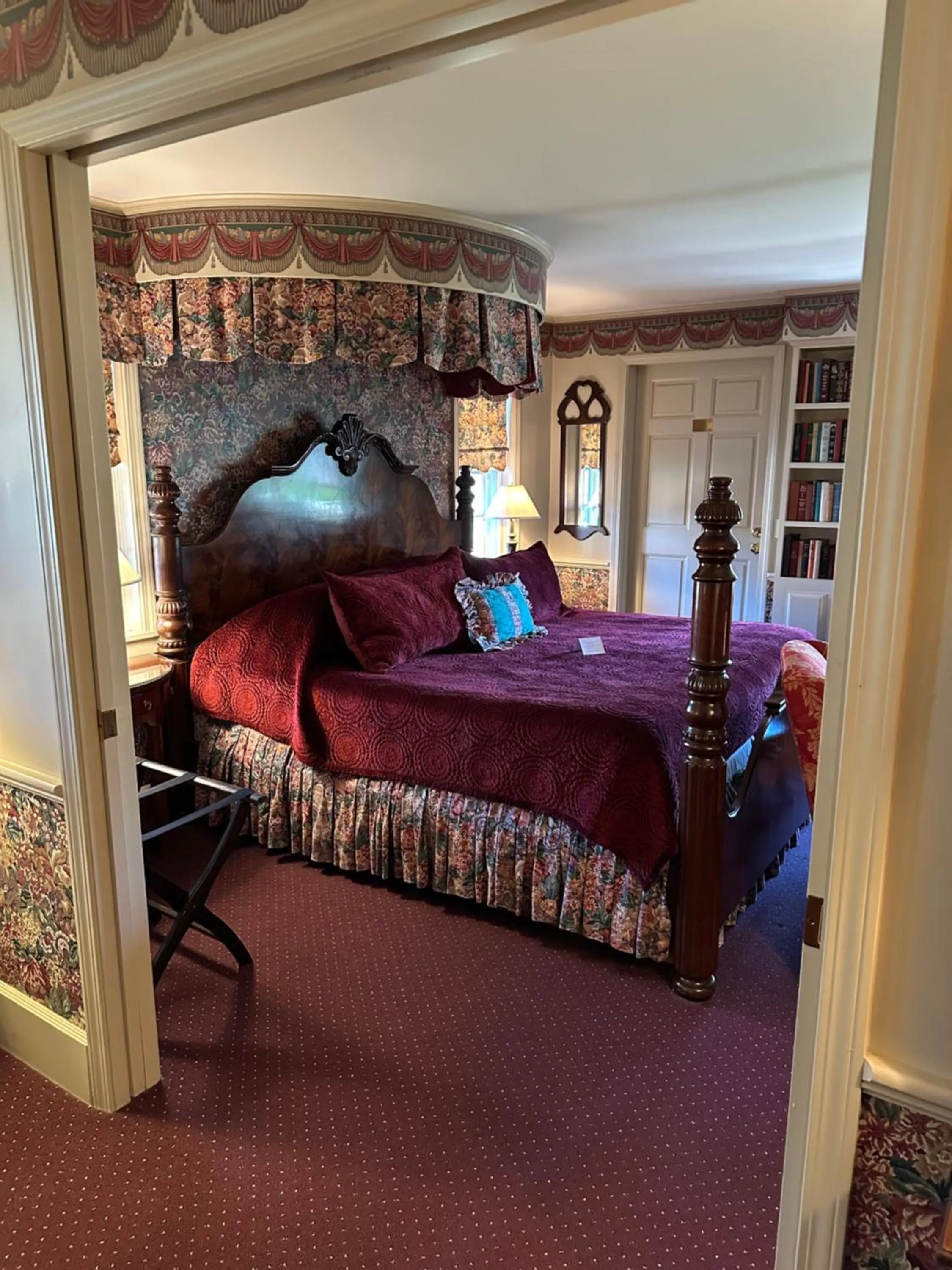Bed in Asa Ransom House