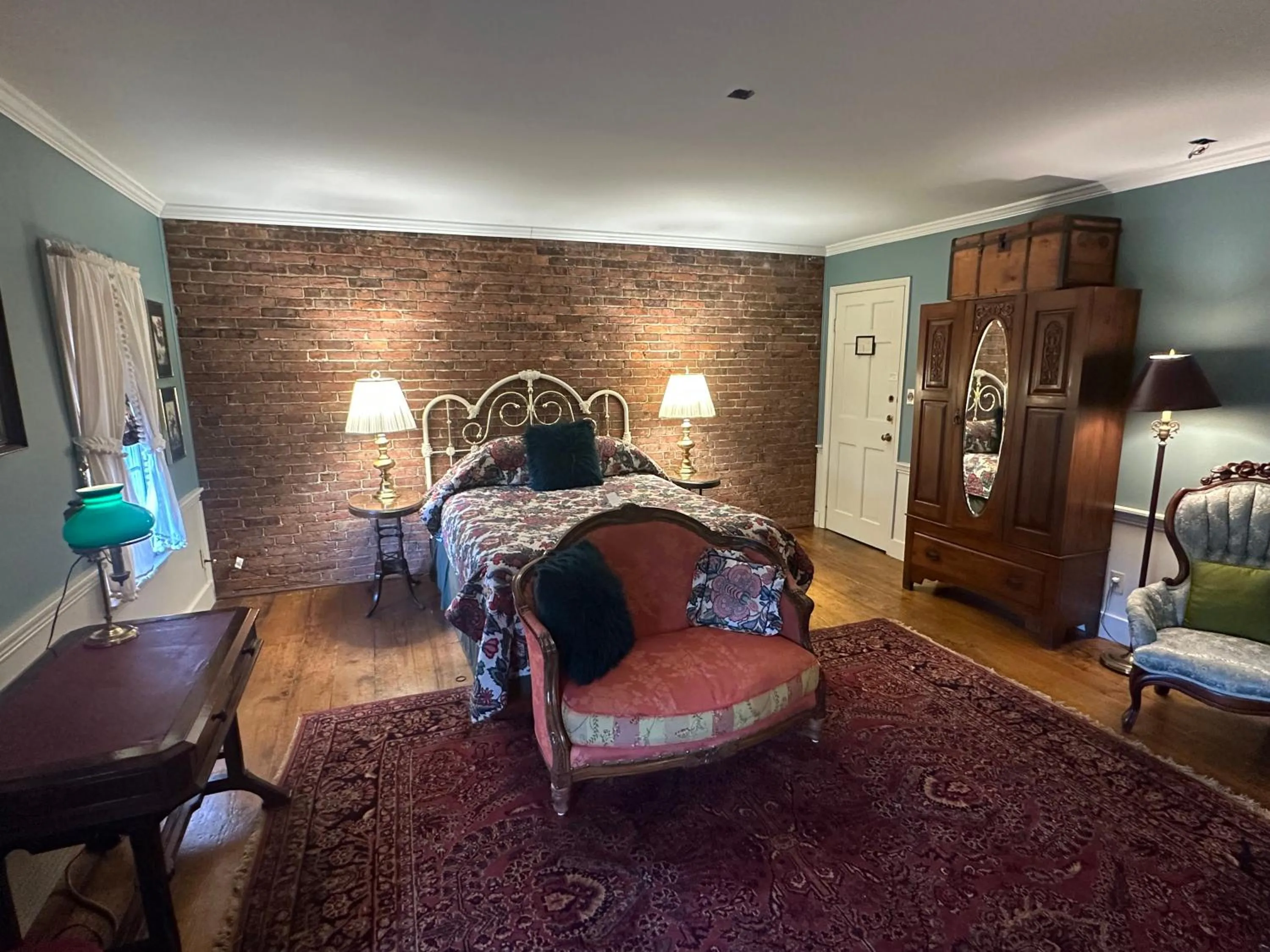 Bed in Asa Ransom House