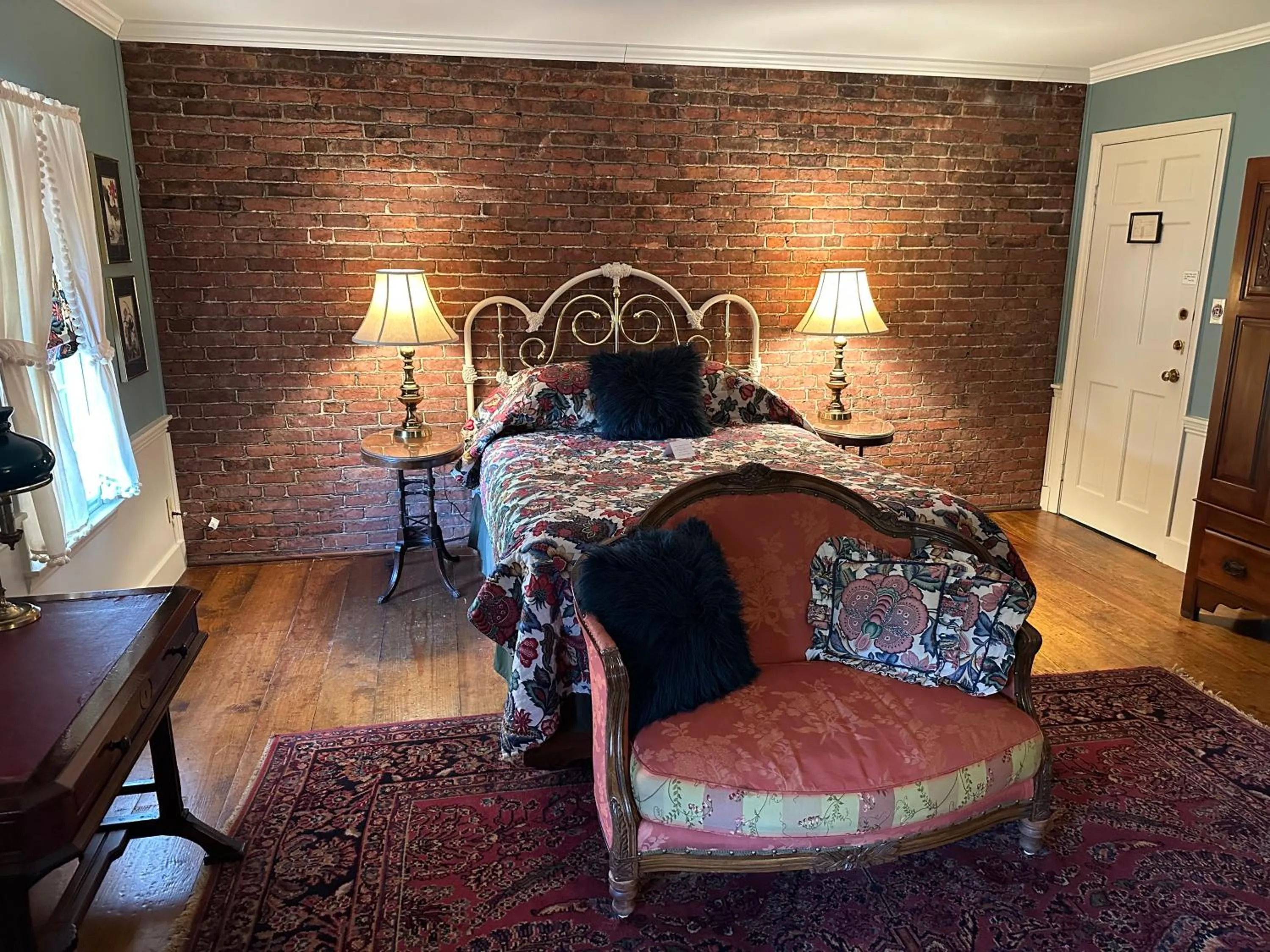 Bed in Asa Ransom House