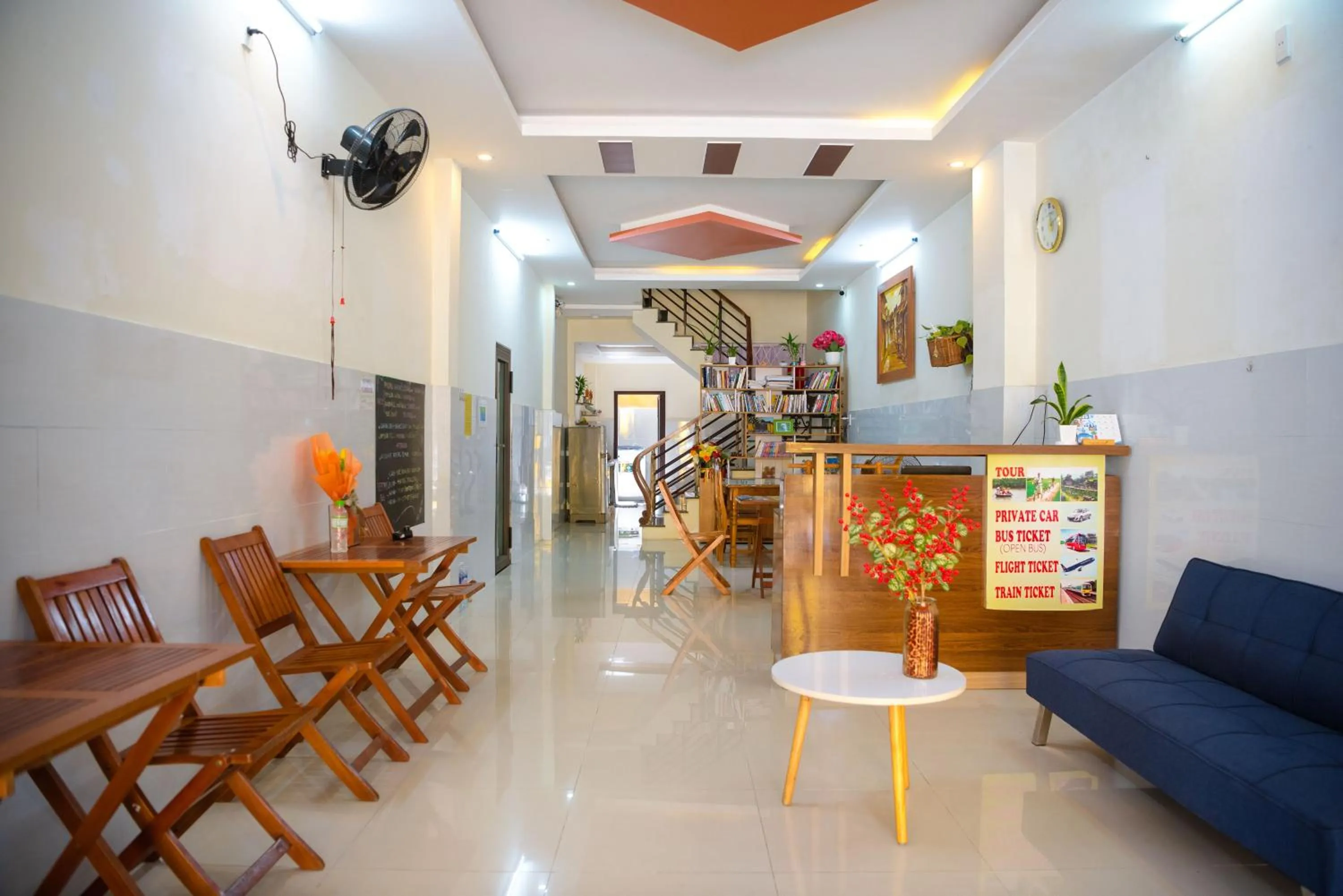 Lobby or reception in Gold Stone Hoi An Homestay