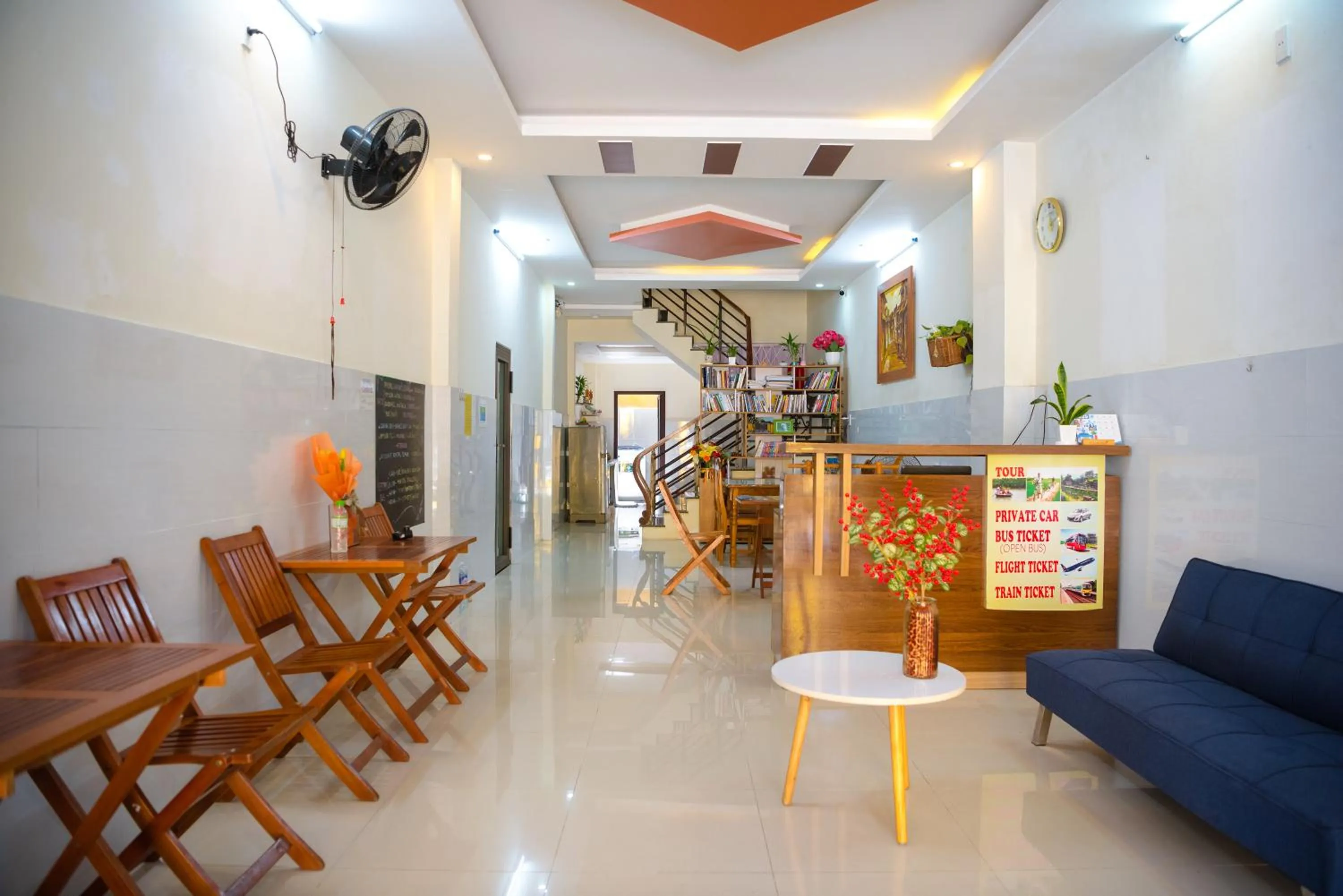 Lobby or reception in Gold Stone Hoi An Homestay
