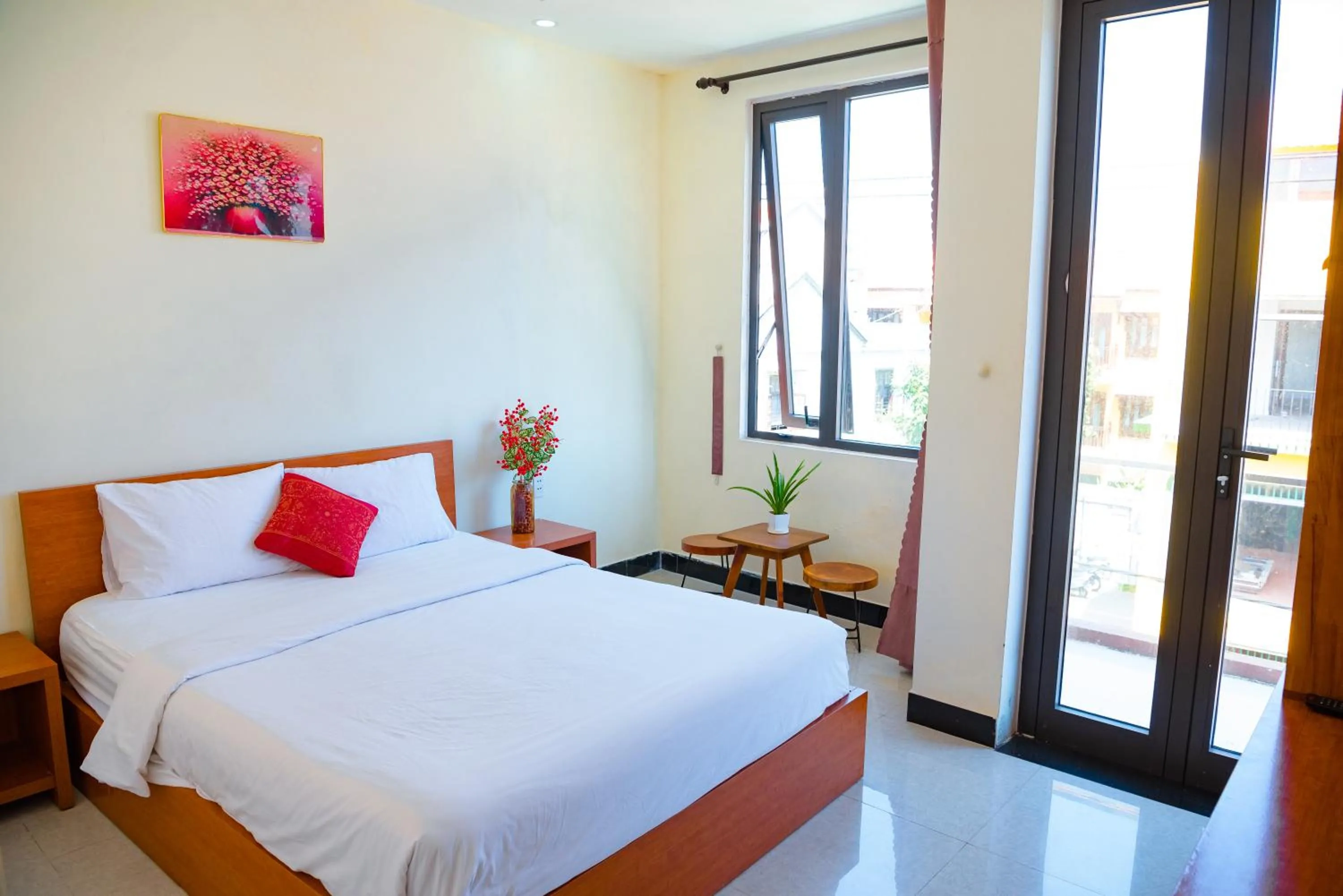 Bed in Gold Stone Hoi An Homestay