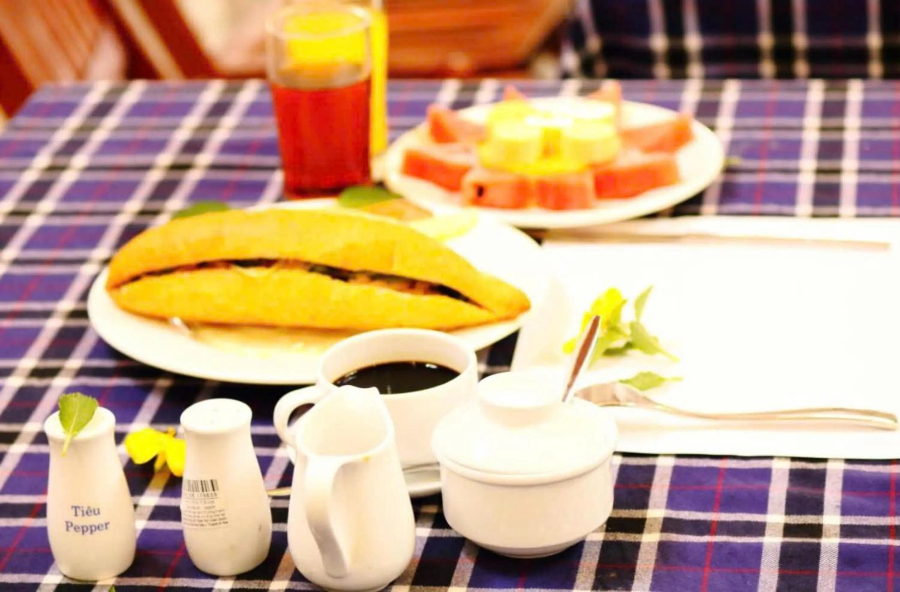 Food and drinks in Gold Stone Hoi An Homestay