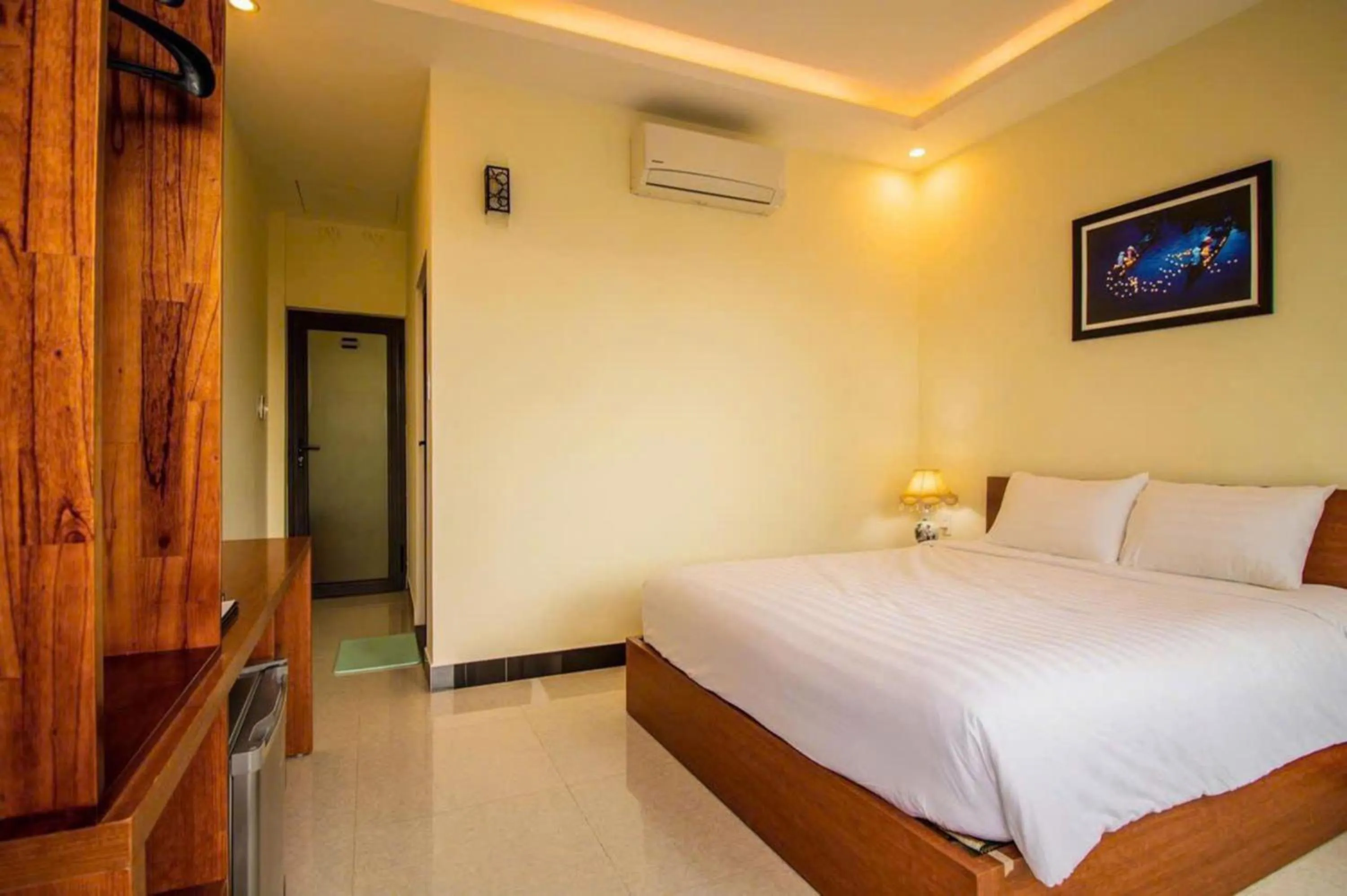 Bed in Gold Stone Hoi An Homestay