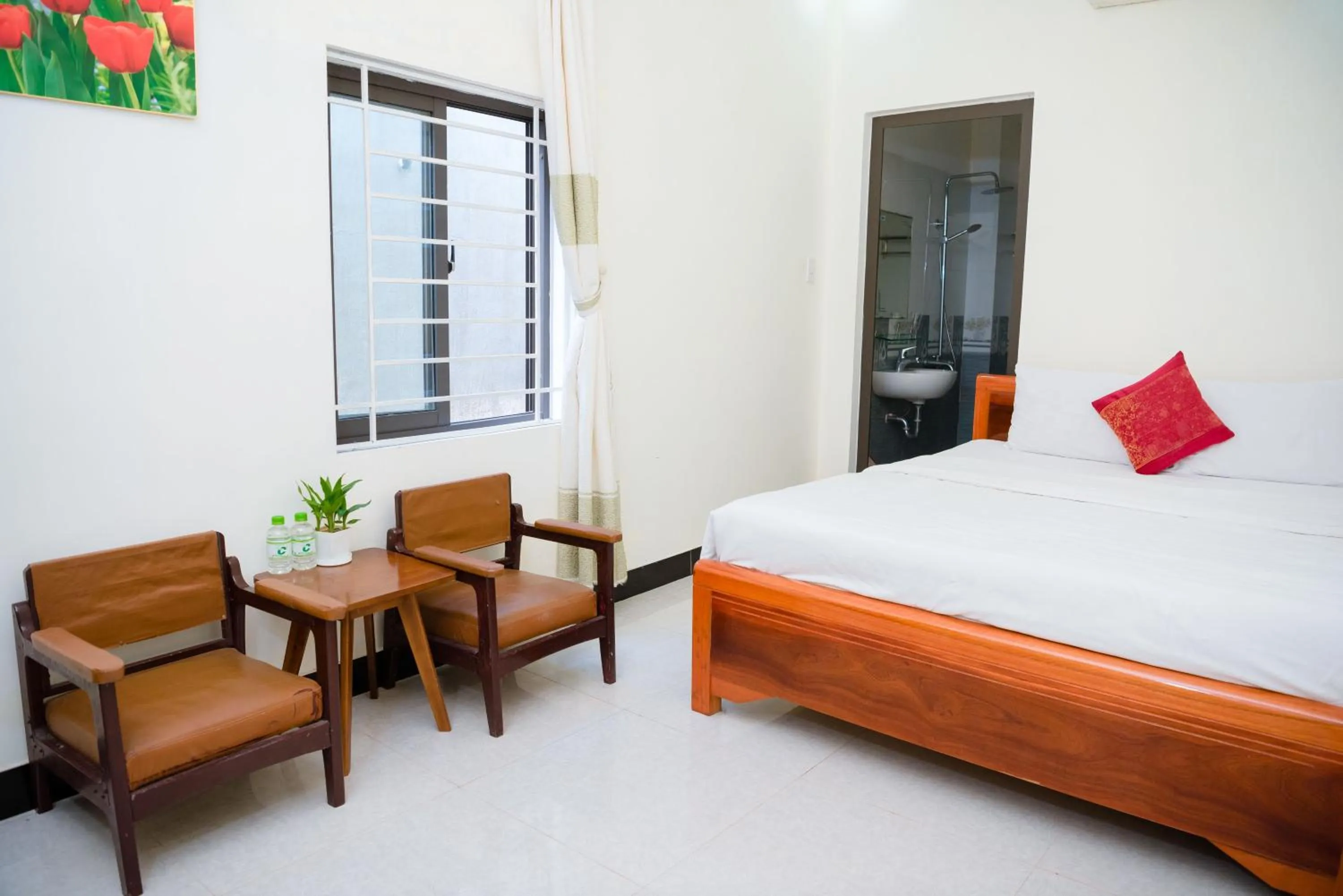 Bed in Gold Stone Hoi An Homestay