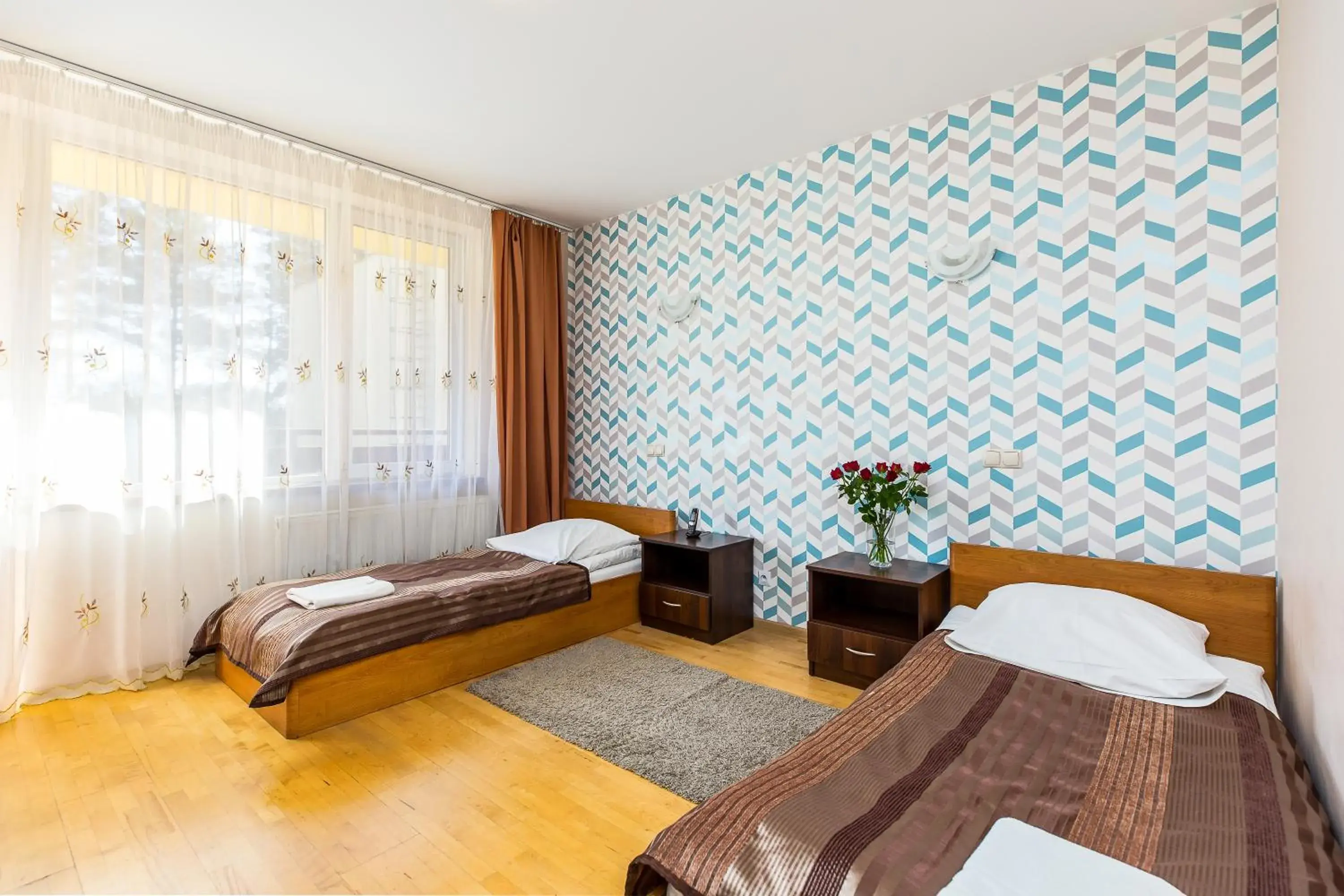 Twin Room with Balcony in Hotel Dobczyce Twin Room with Balcony in Hotel Dobczyce
