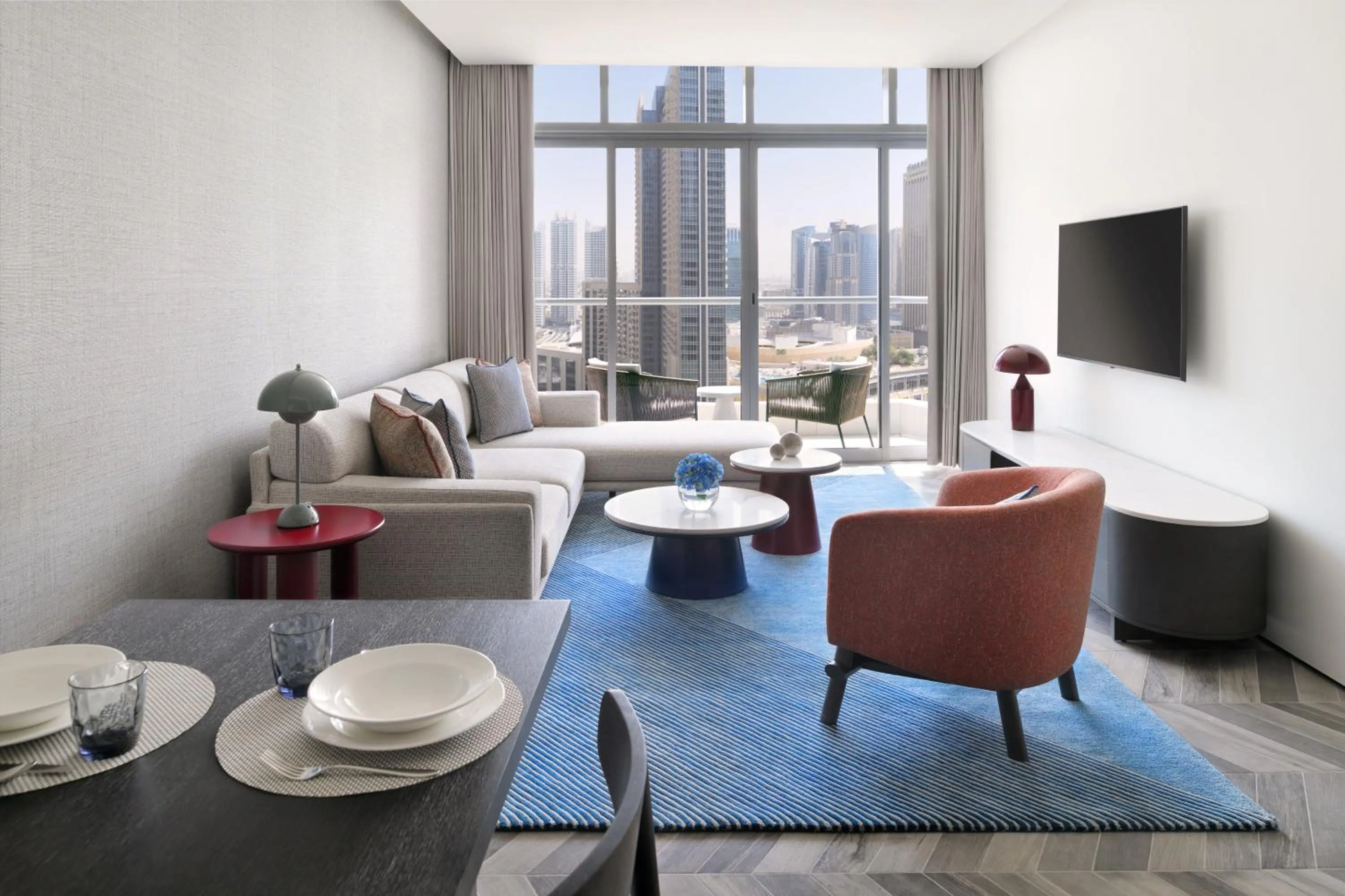 Photo of the whole room in InterContinental Dubai Marina by IHG