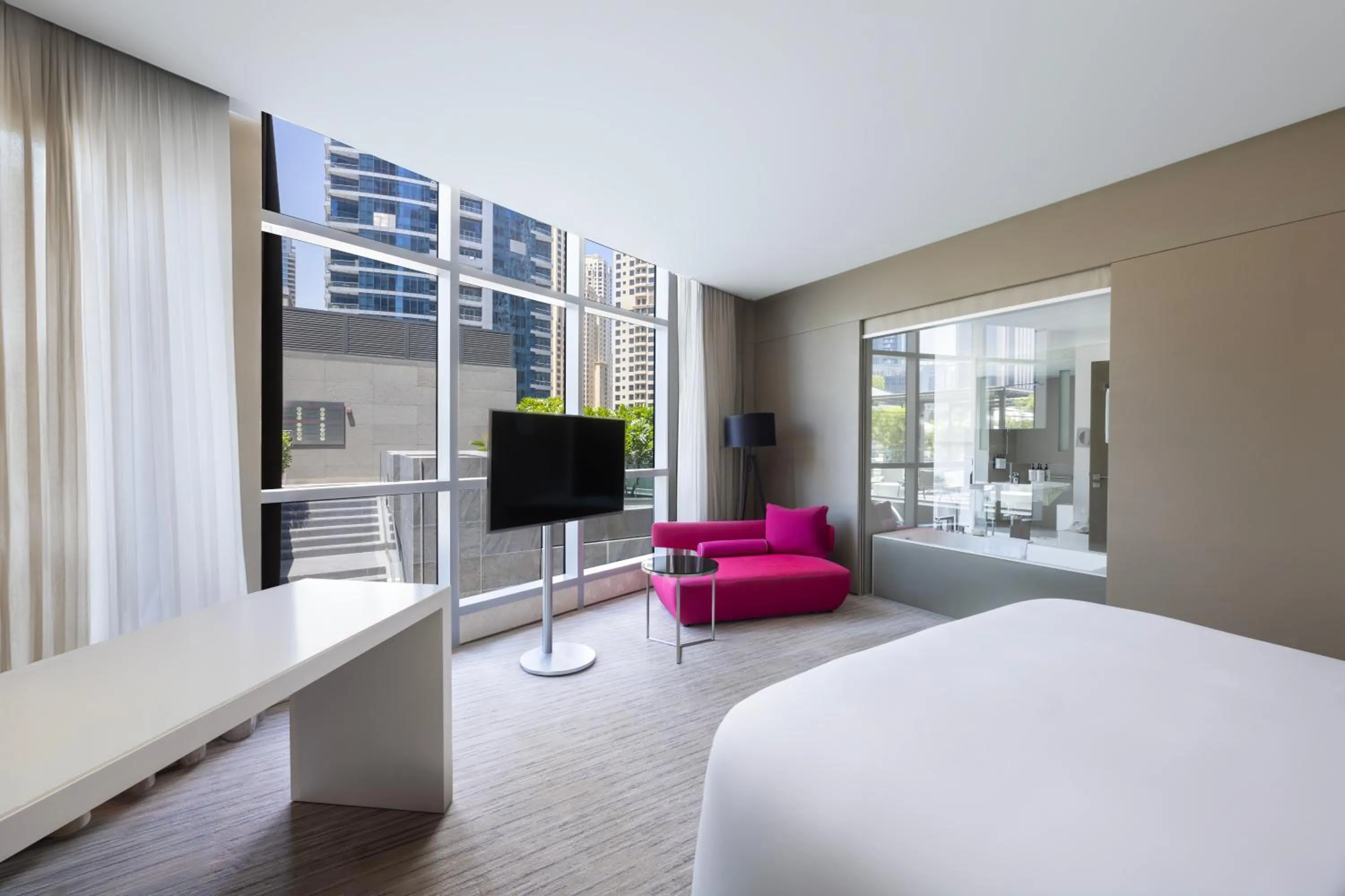 Bedroom, Bed in InterContinental Dubai Marina by IHG