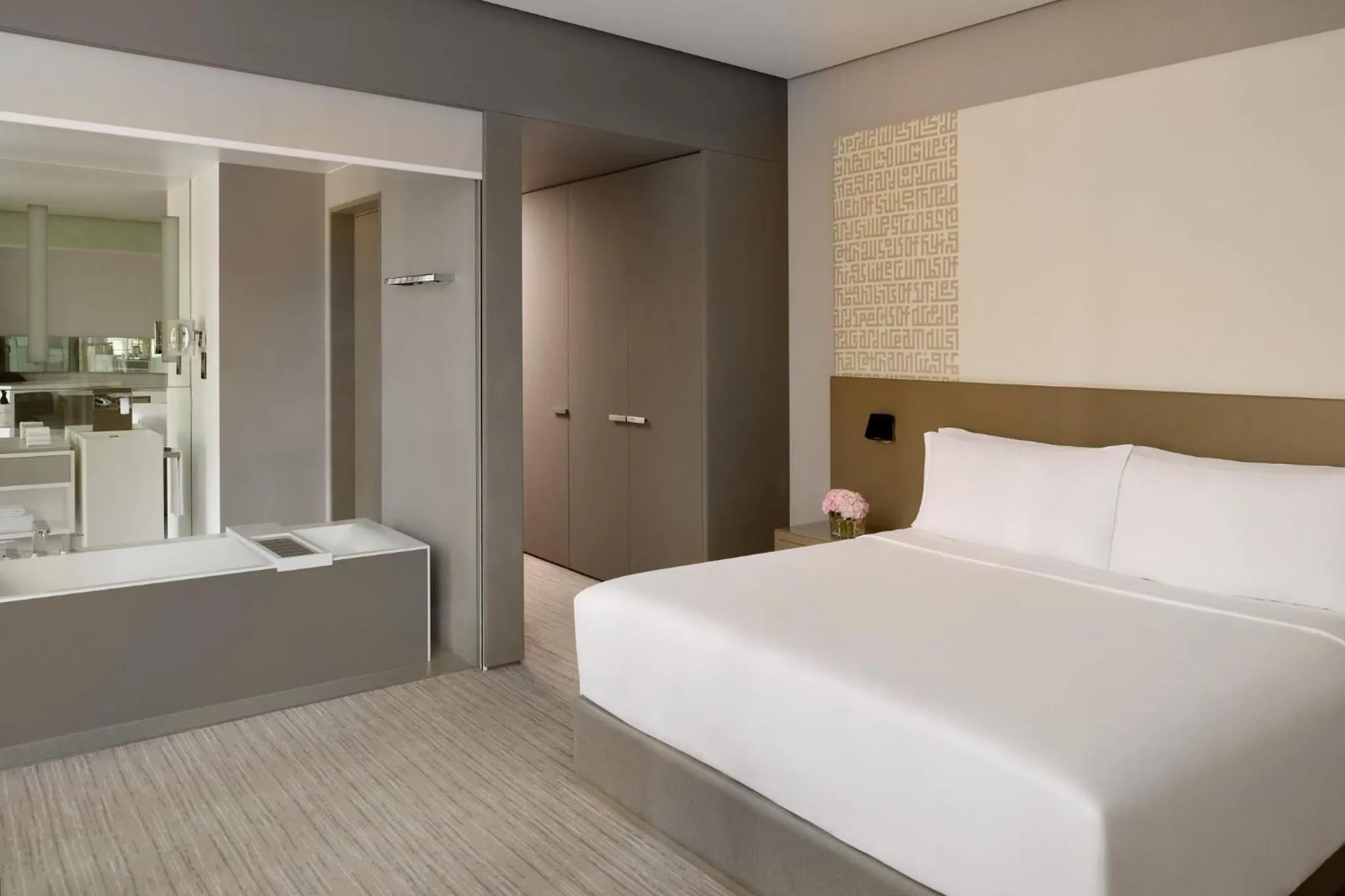 Photo of the whole room, Bed in InterContinental Dubai Marina by IHG