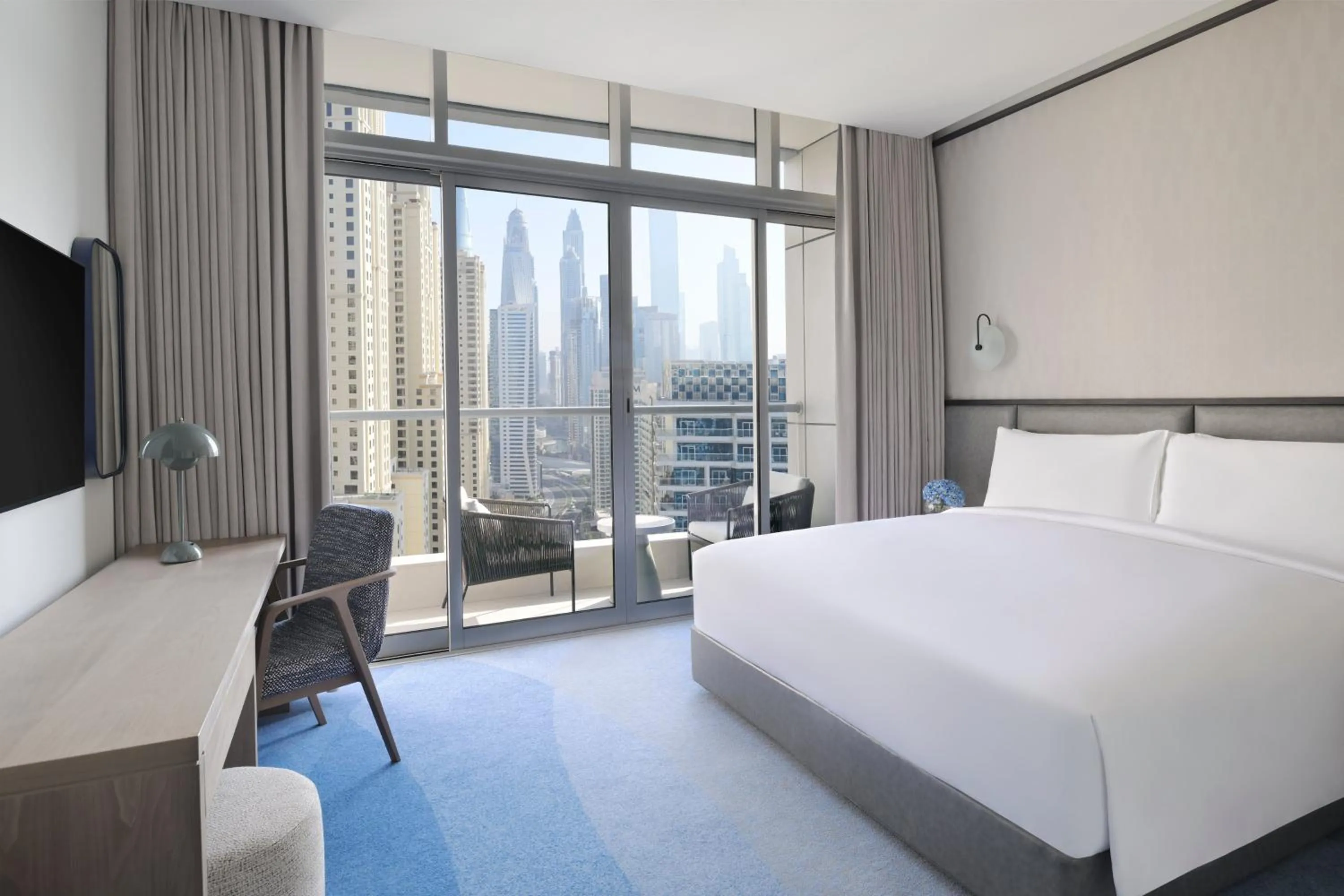 Photo of the whole room, Bed in InterContinental Dubai Marina by IHG