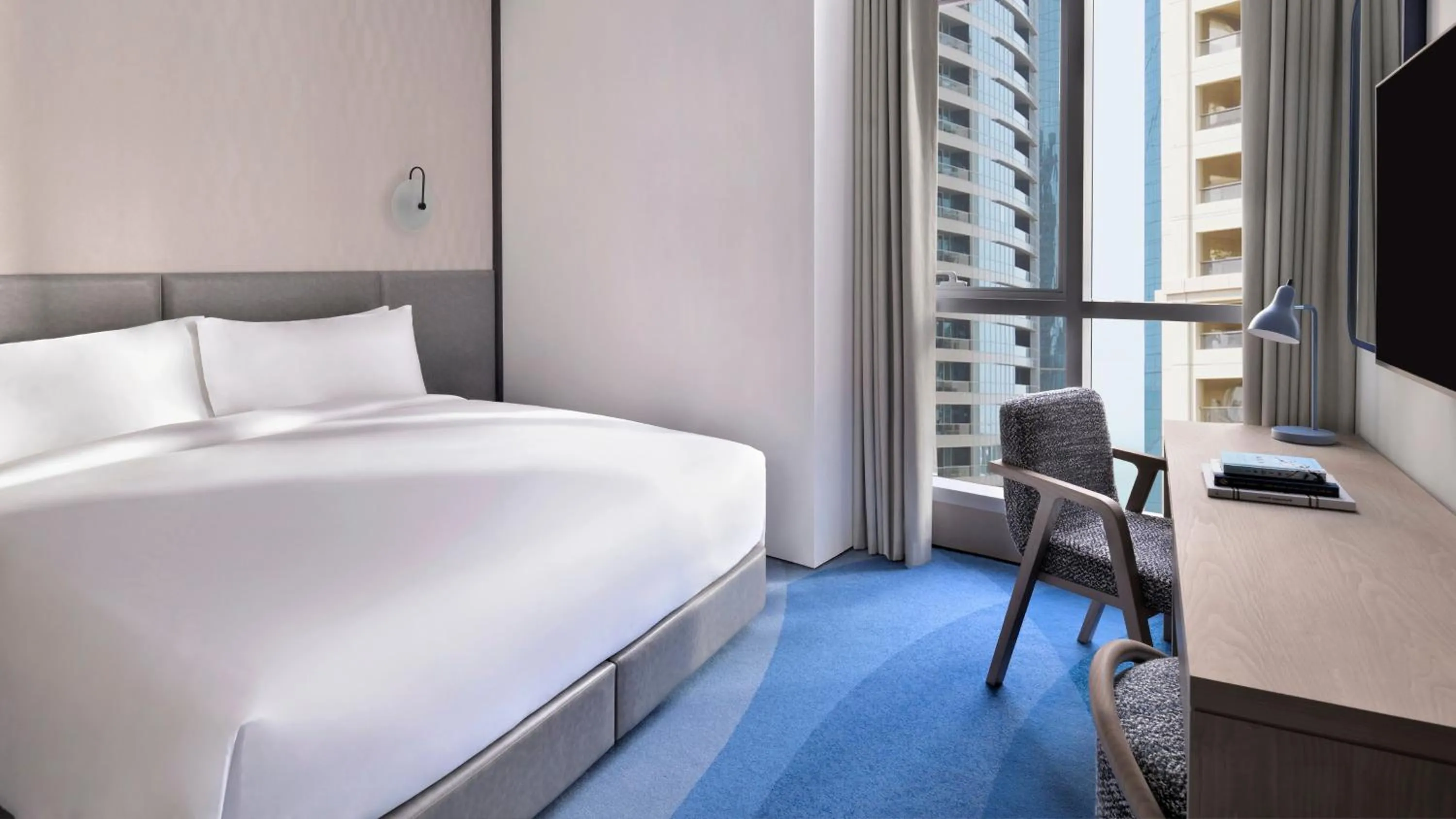 Photo of the whole room, Bed in InterContinental Dubai Marina by IHG