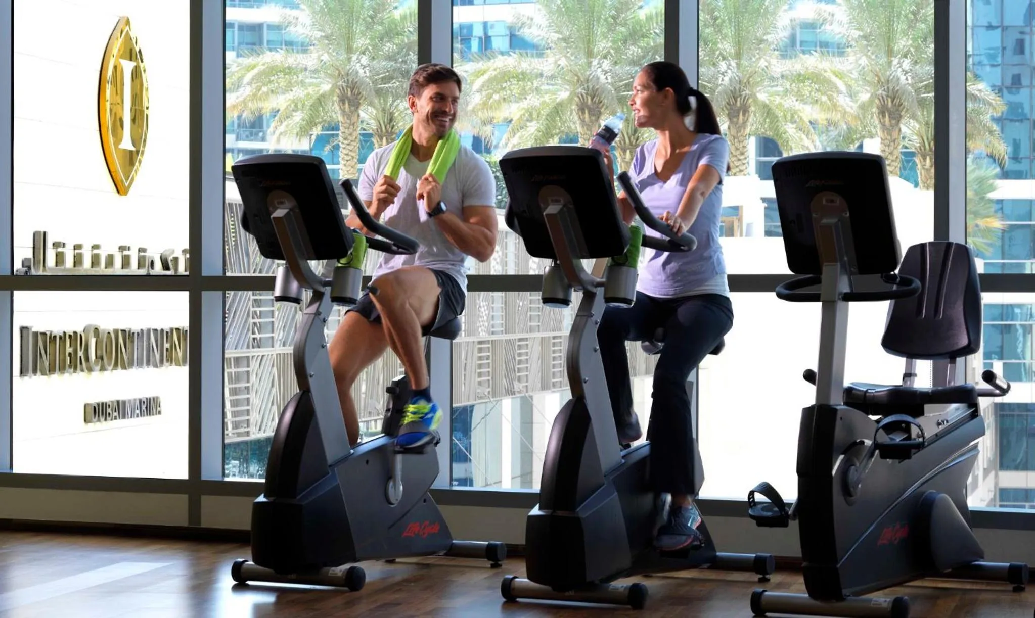 Fitness centre/facilities in InterContinental Dubai Marina by IHG