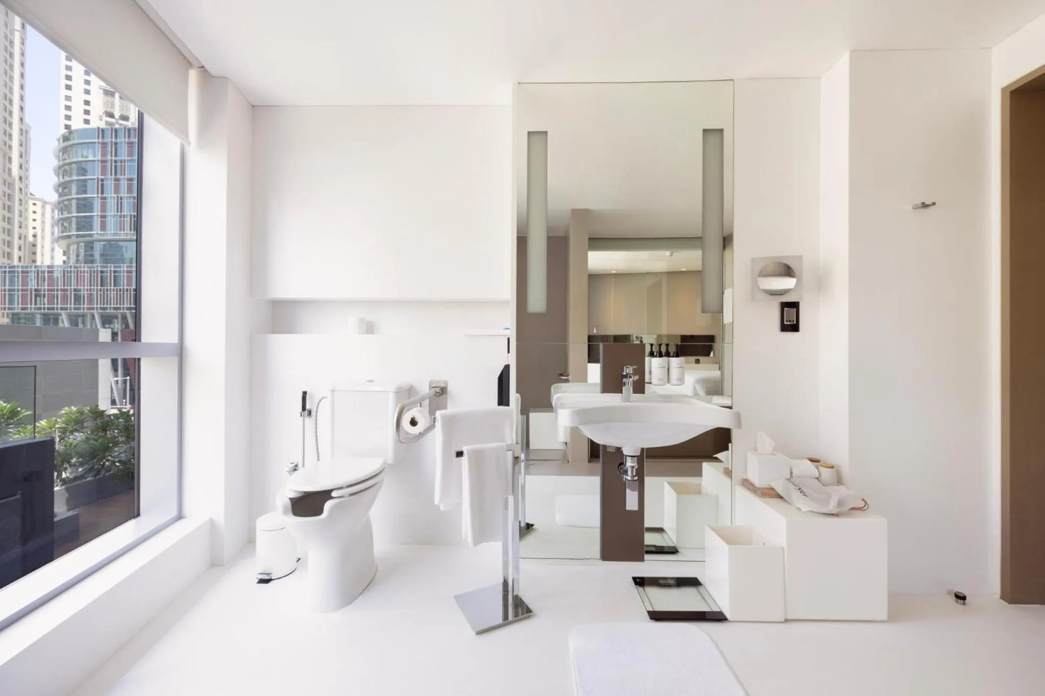 Bathroom in InterContinental Dubai Marina by IHG