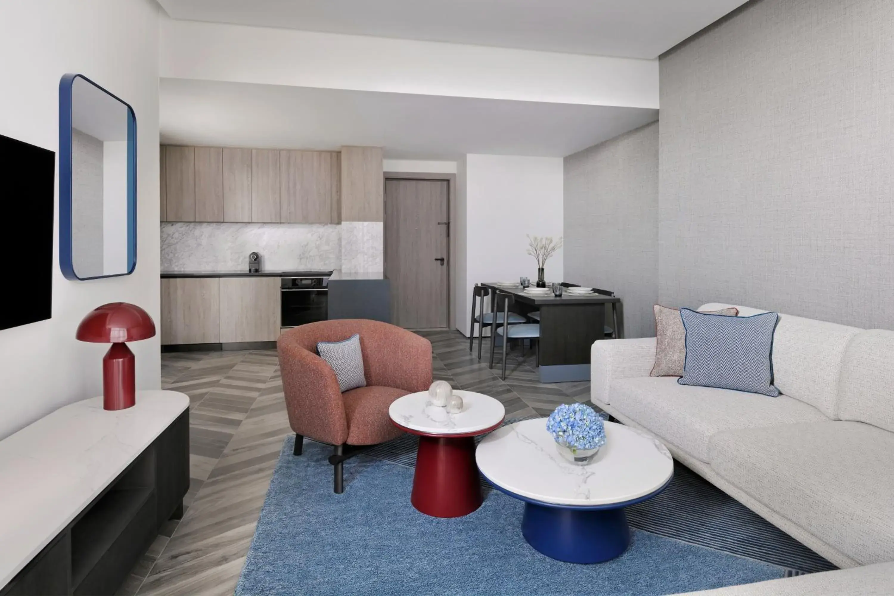 Two-Bedroom Residence with Balcony in InterContinental Dubai Marina by IHG Two-Bedroom Residence with Balcony in InterContinental Dubai Marina by IHG