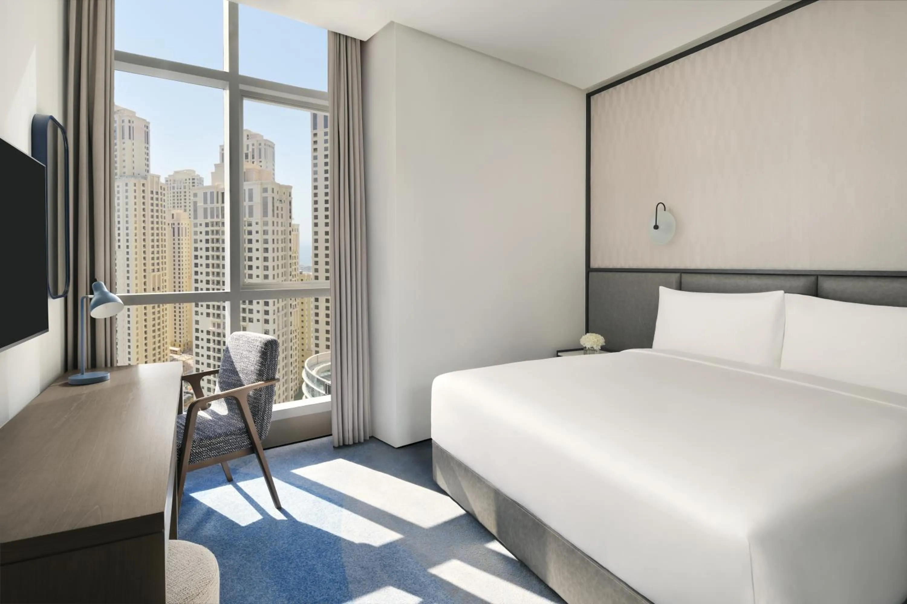 Bed in InterContinental Dubai Marina by IHG