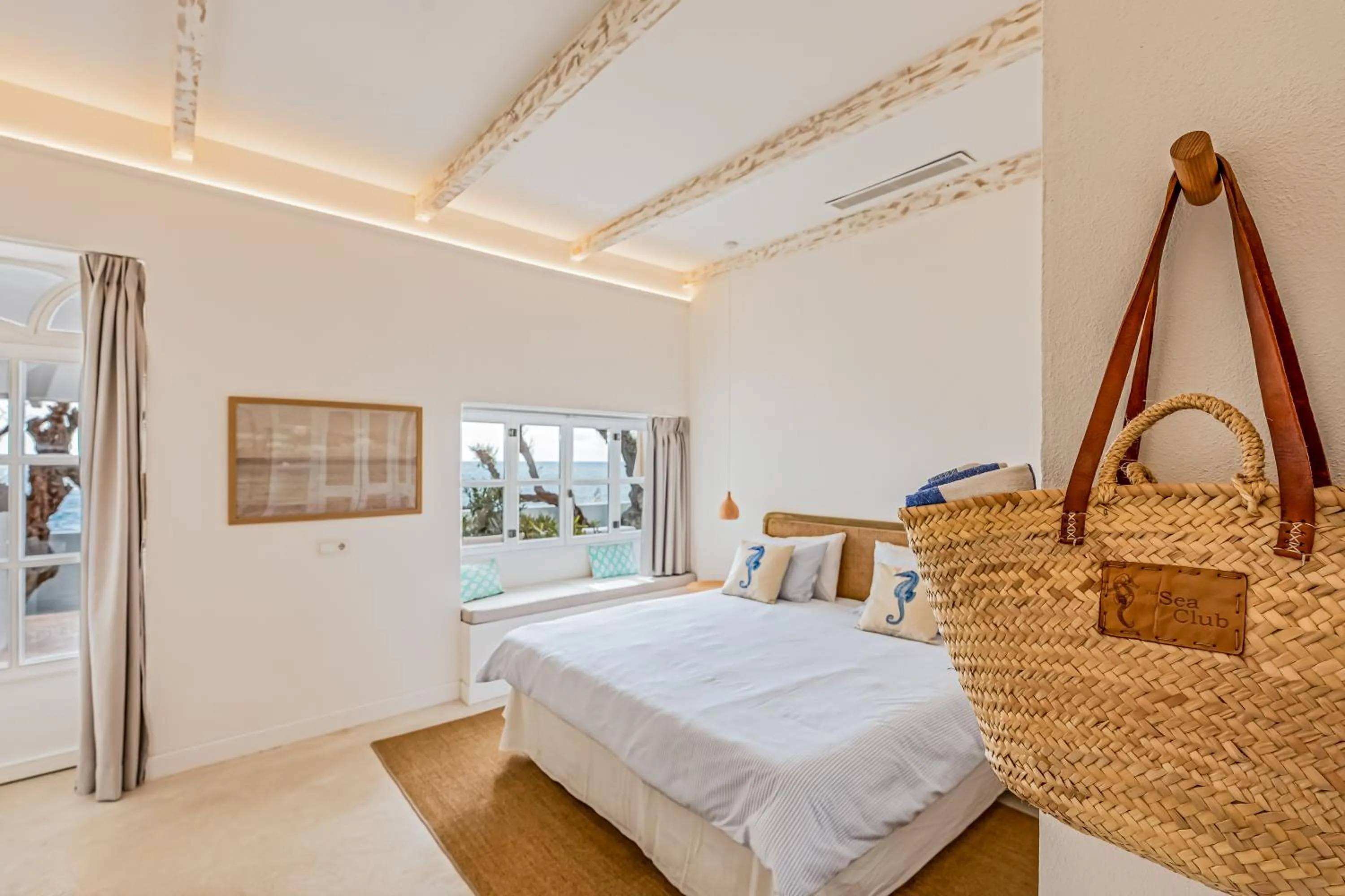 Decorative detail, Bed in The Sea Club