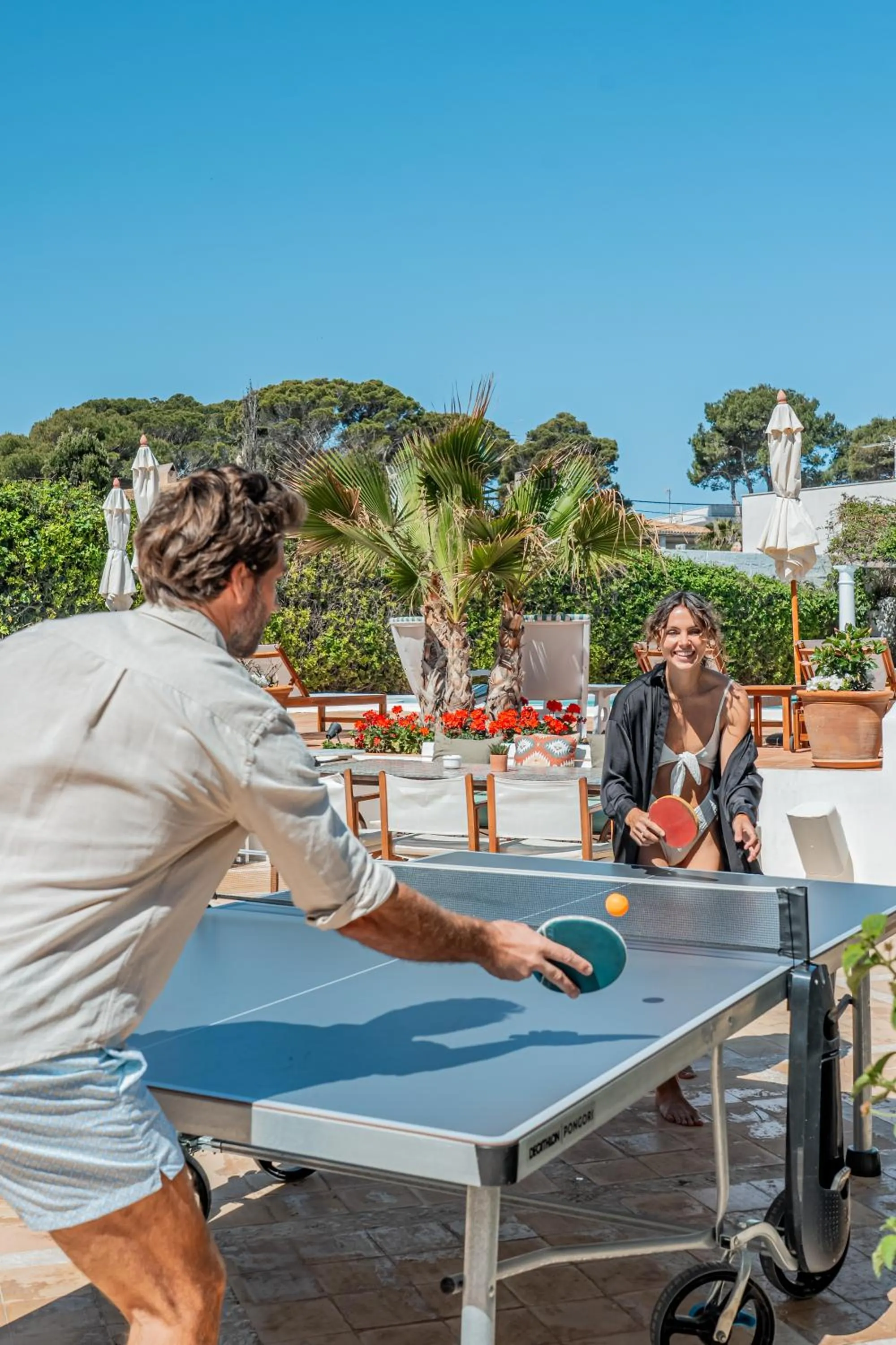 Table tennis in The Sea Club