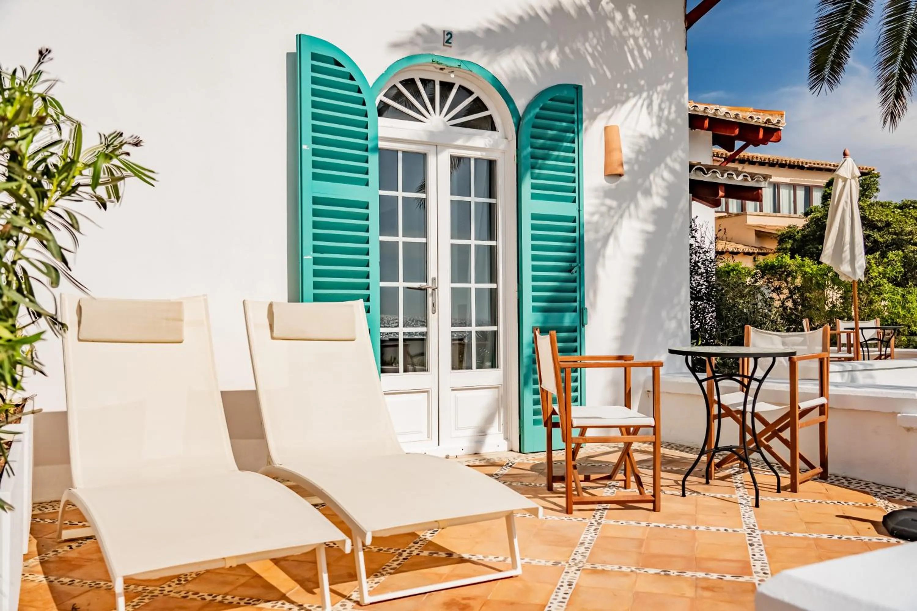 Balcony/Terrace in The Sea Club