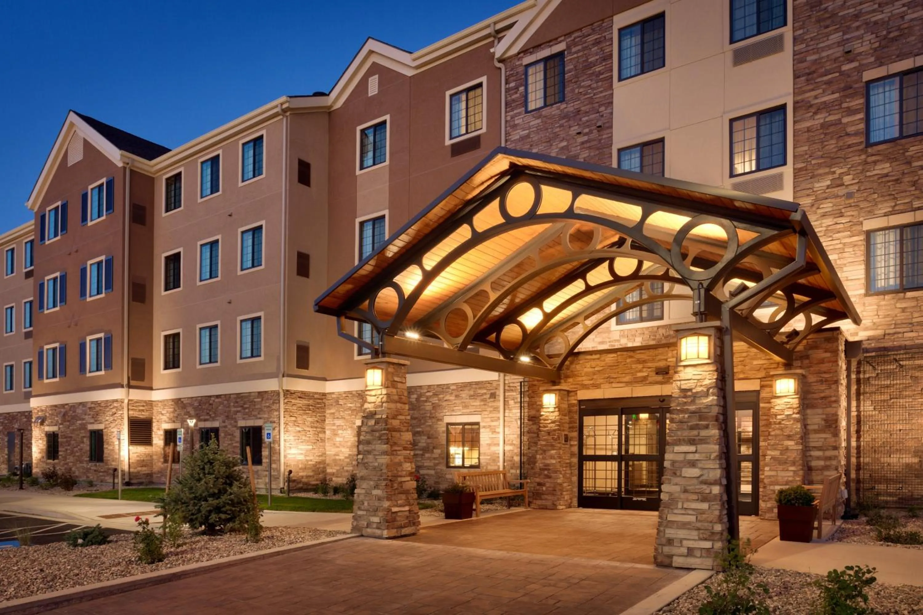 Property building in Staybridge Suites Cheyenne by IHG