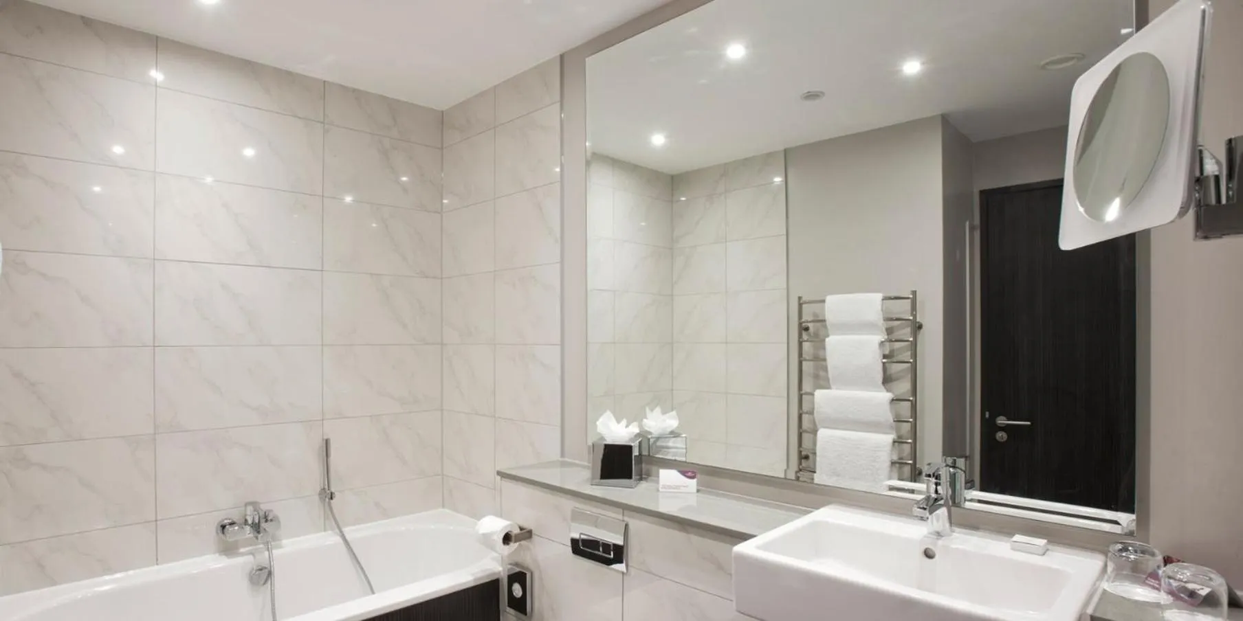 Bathroom in Crowne Plaza Aberdeen Airport by IHG