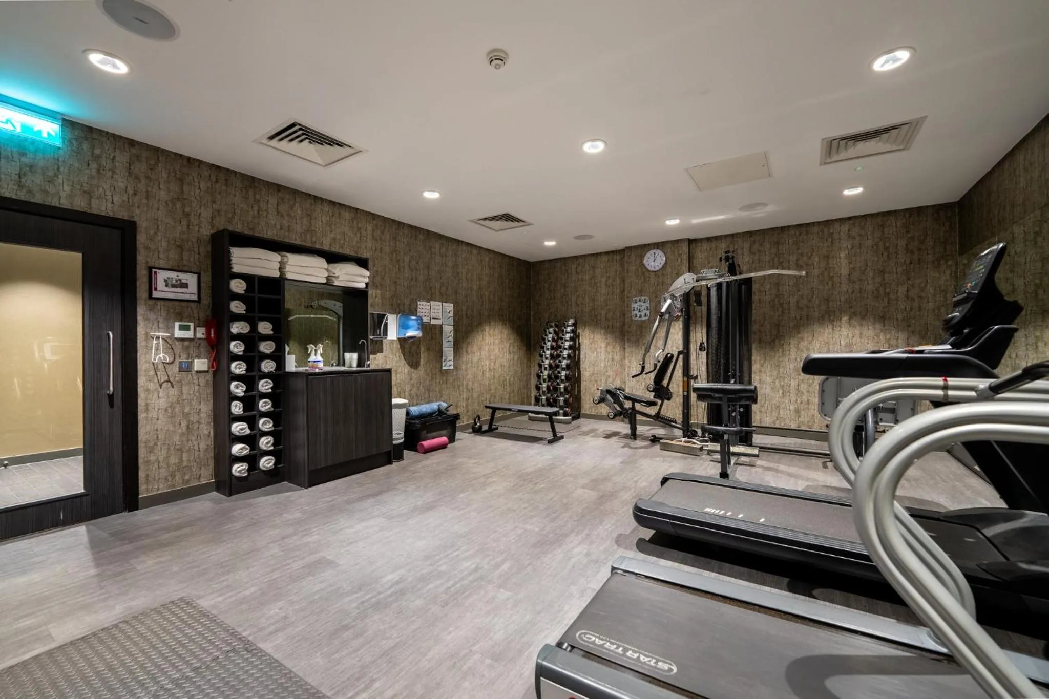 Fitness centre/facilities in Crowne Plaza Aberdeen Airport by IHG