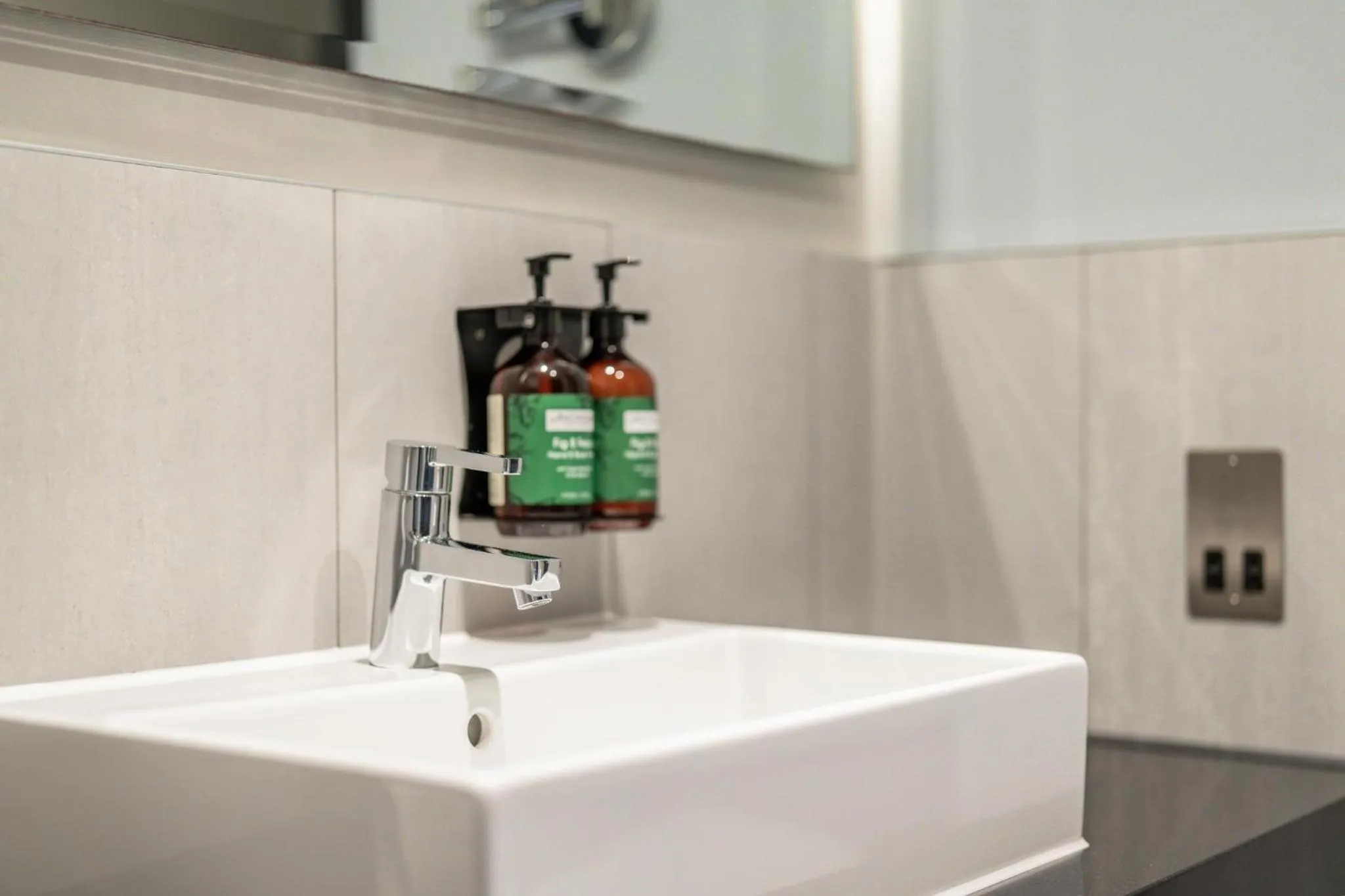 Bathroom in Crowne Plaza Aberdeen Airport by IHG