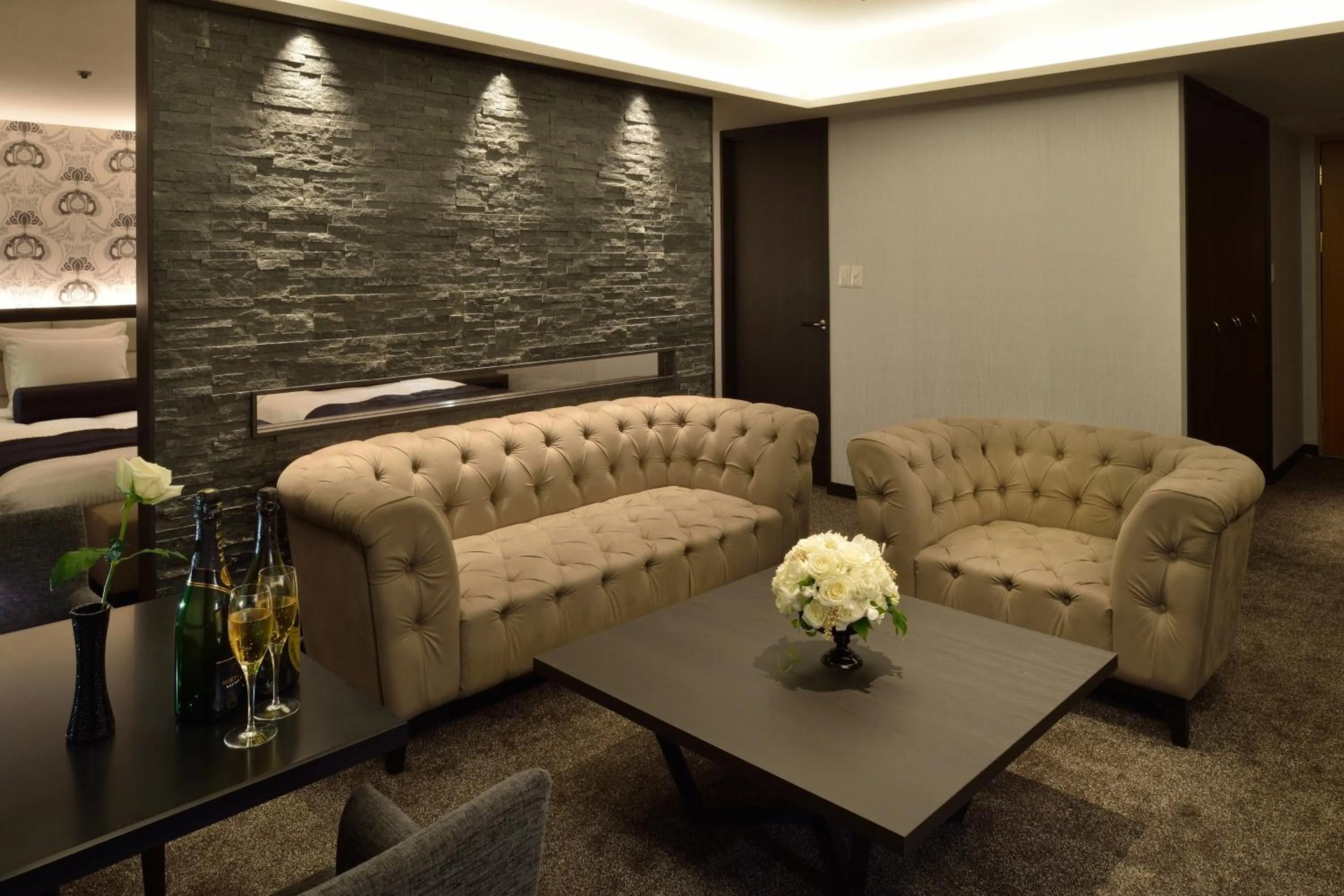 Photo of the whole room in ANA Crowne Plaza Matsuyama by IHG