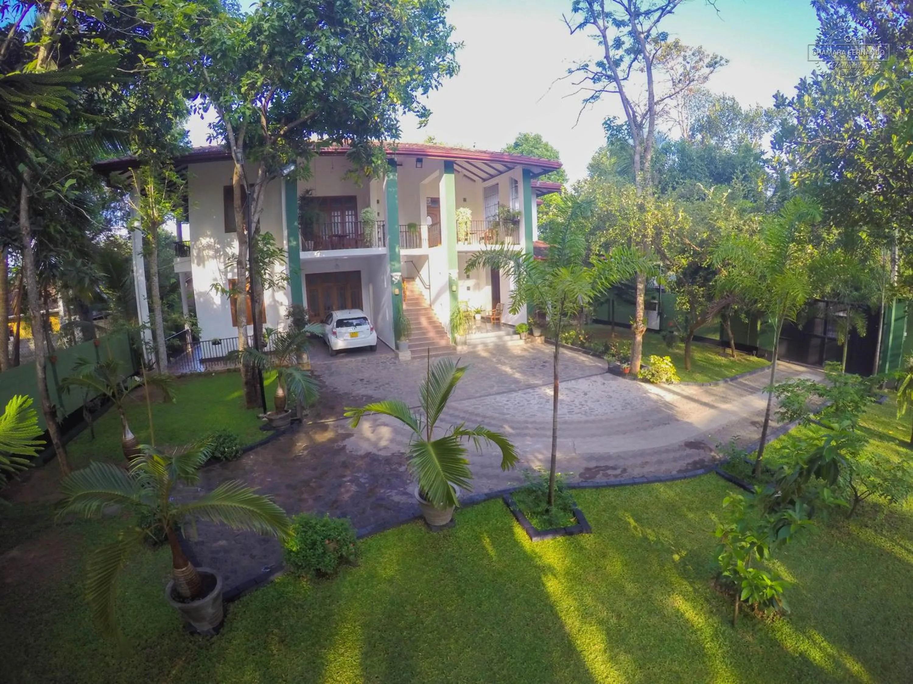 Bird's eye view in West Dene