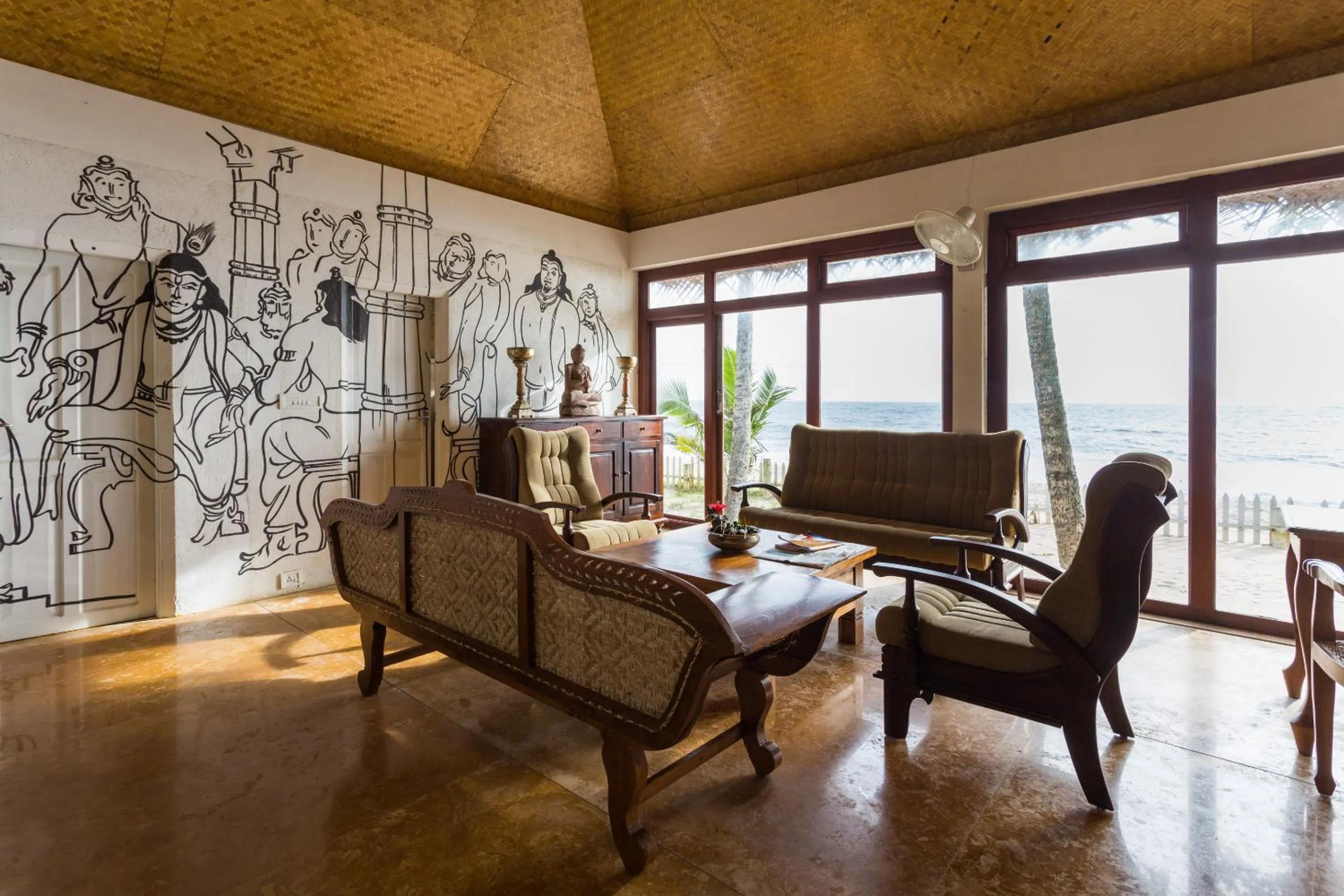 Lobby or reception in Azure Tides Marari