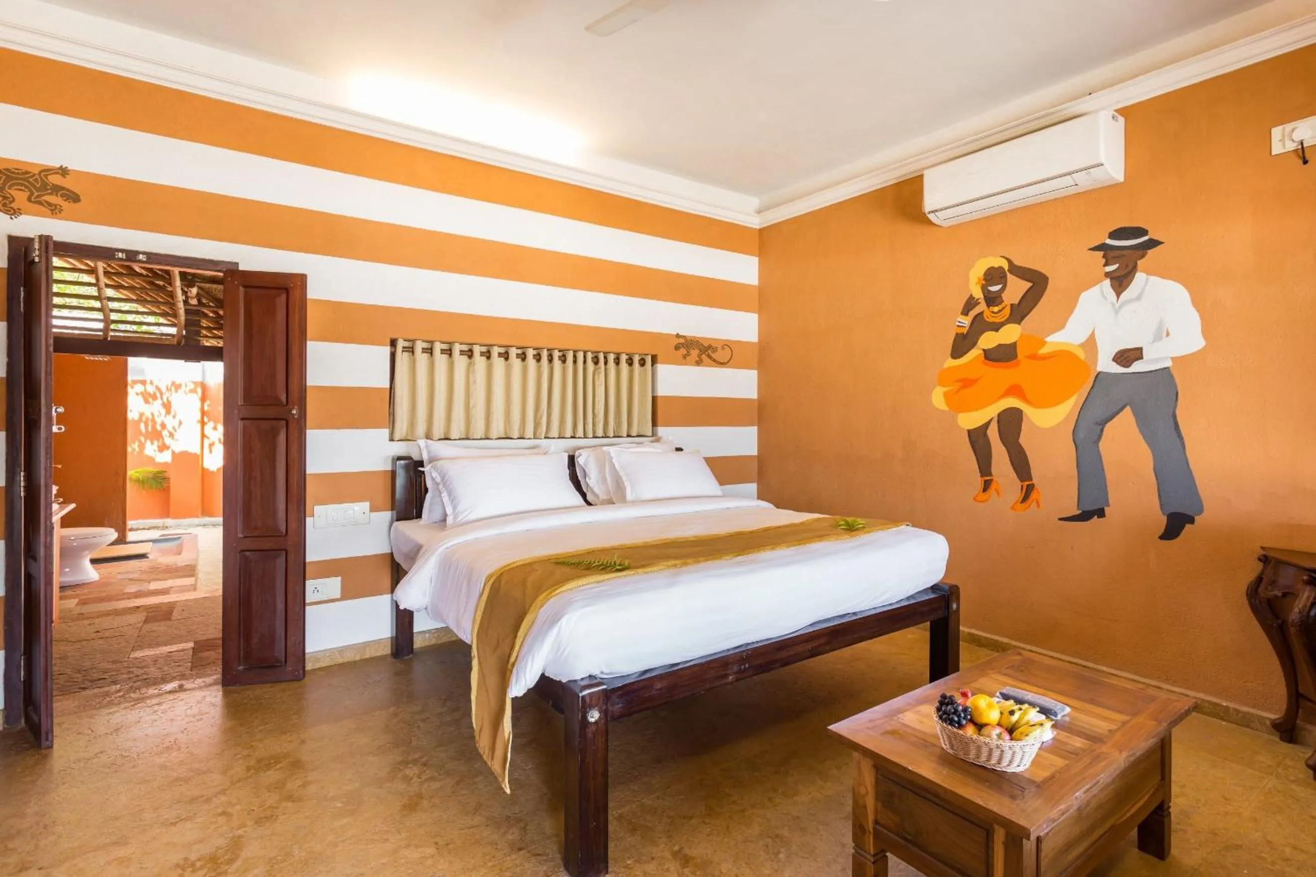 Bed in Azure Tides Marari