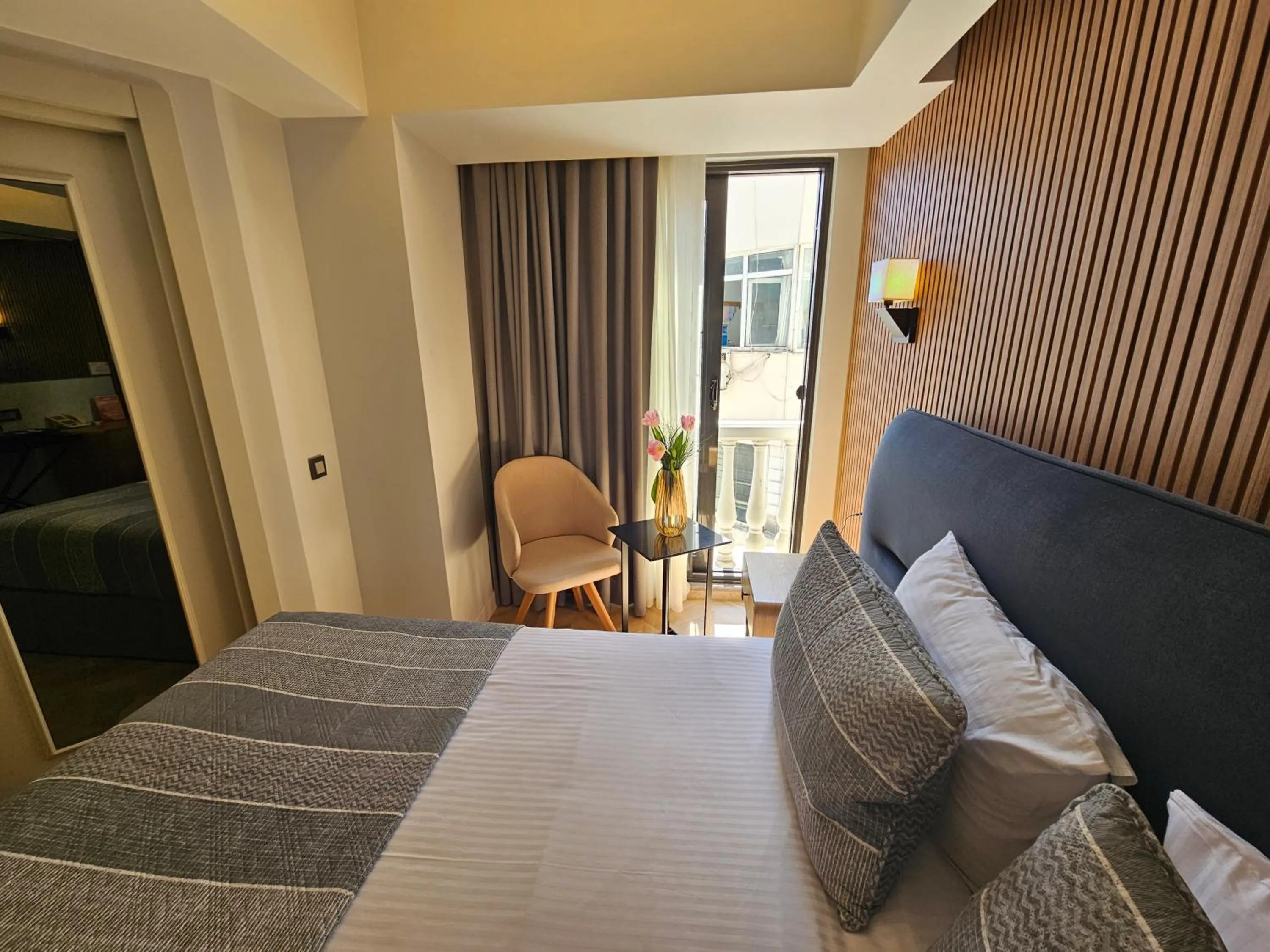 Bed in Anthemis Hotel