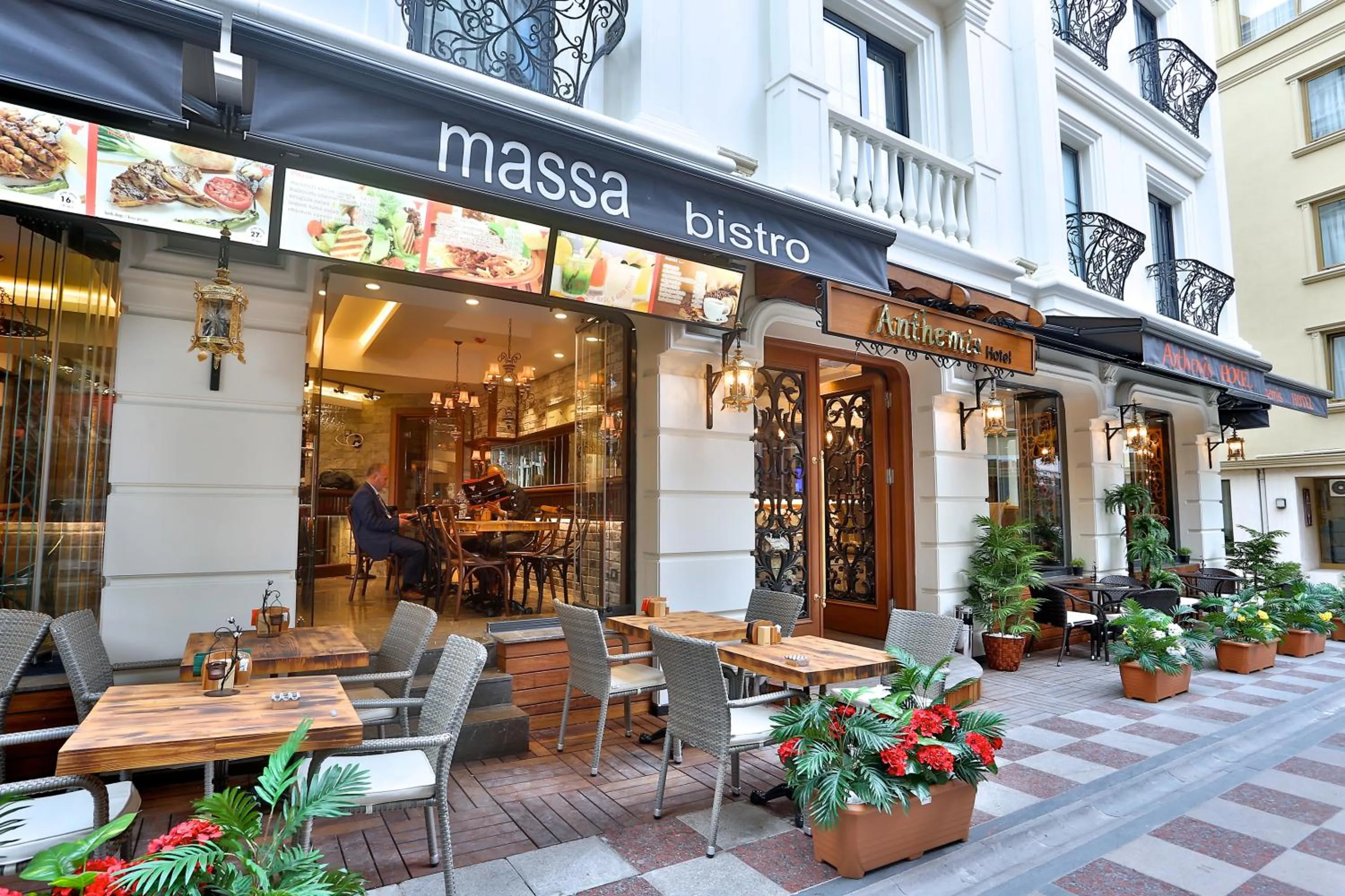 Dinner in Anthemis Hotel