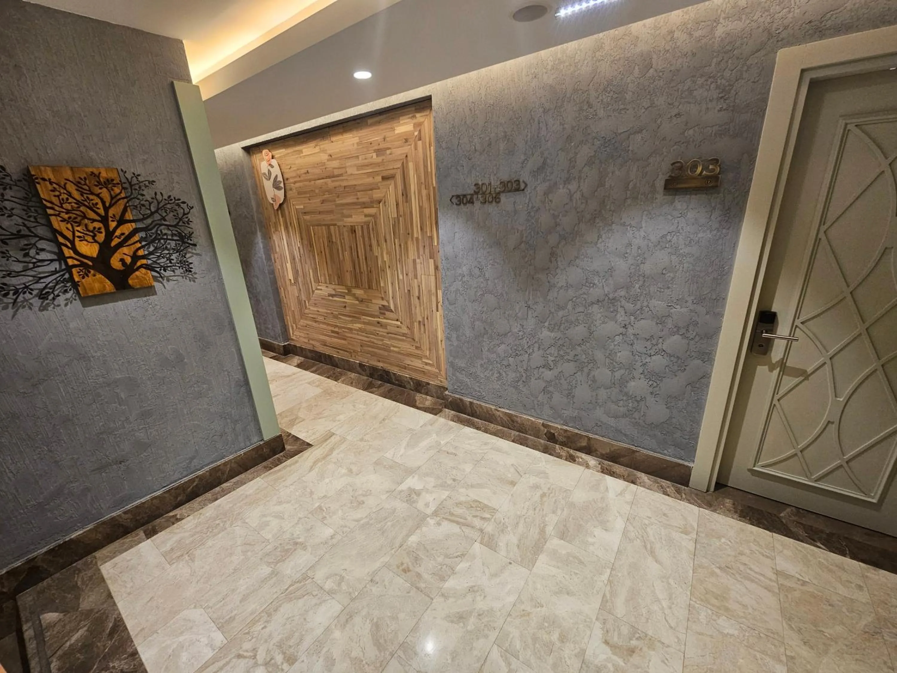 Decorative detail in Anthemis Hotel