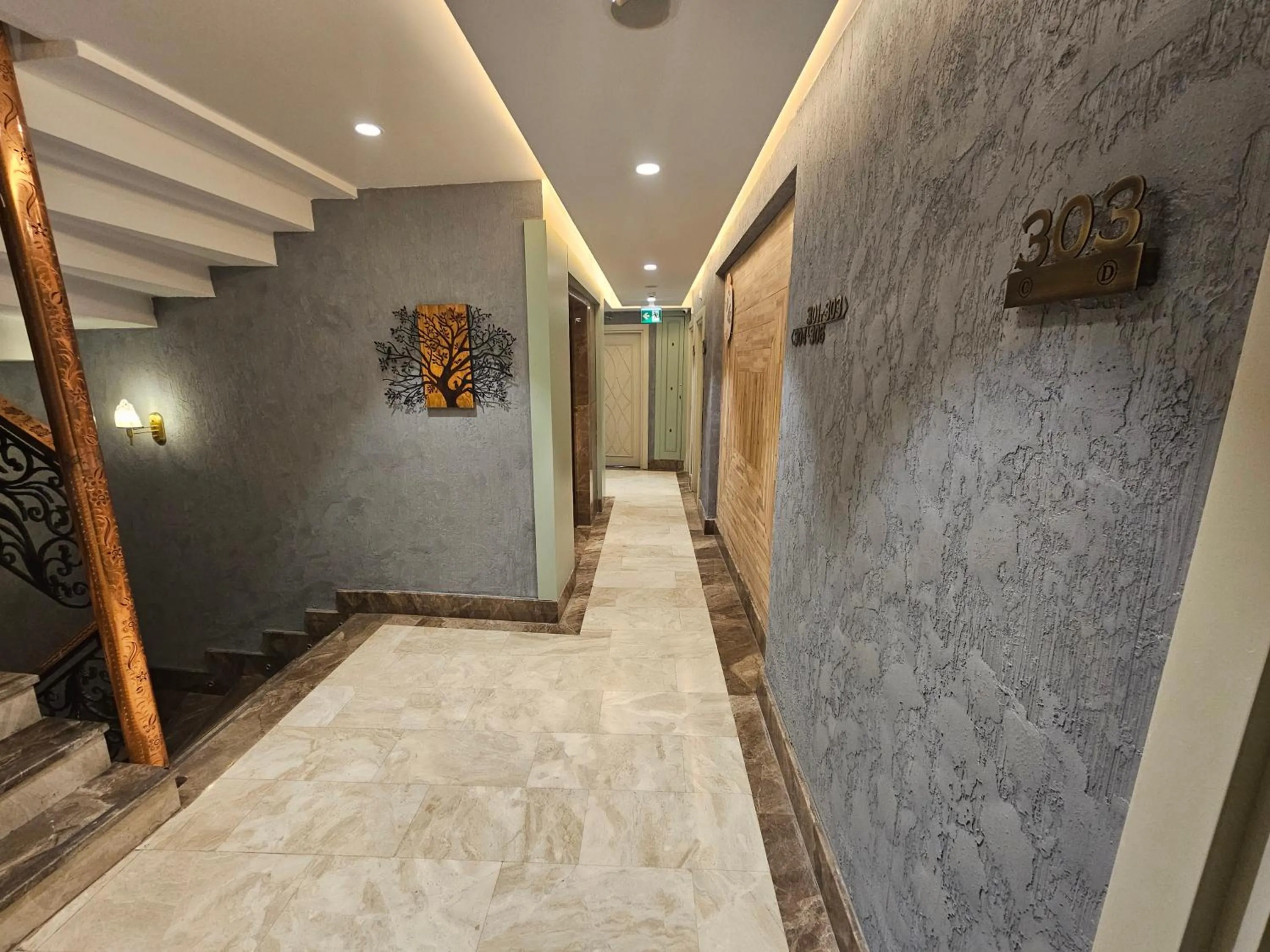 Decorative detail in Anthemis Hotel