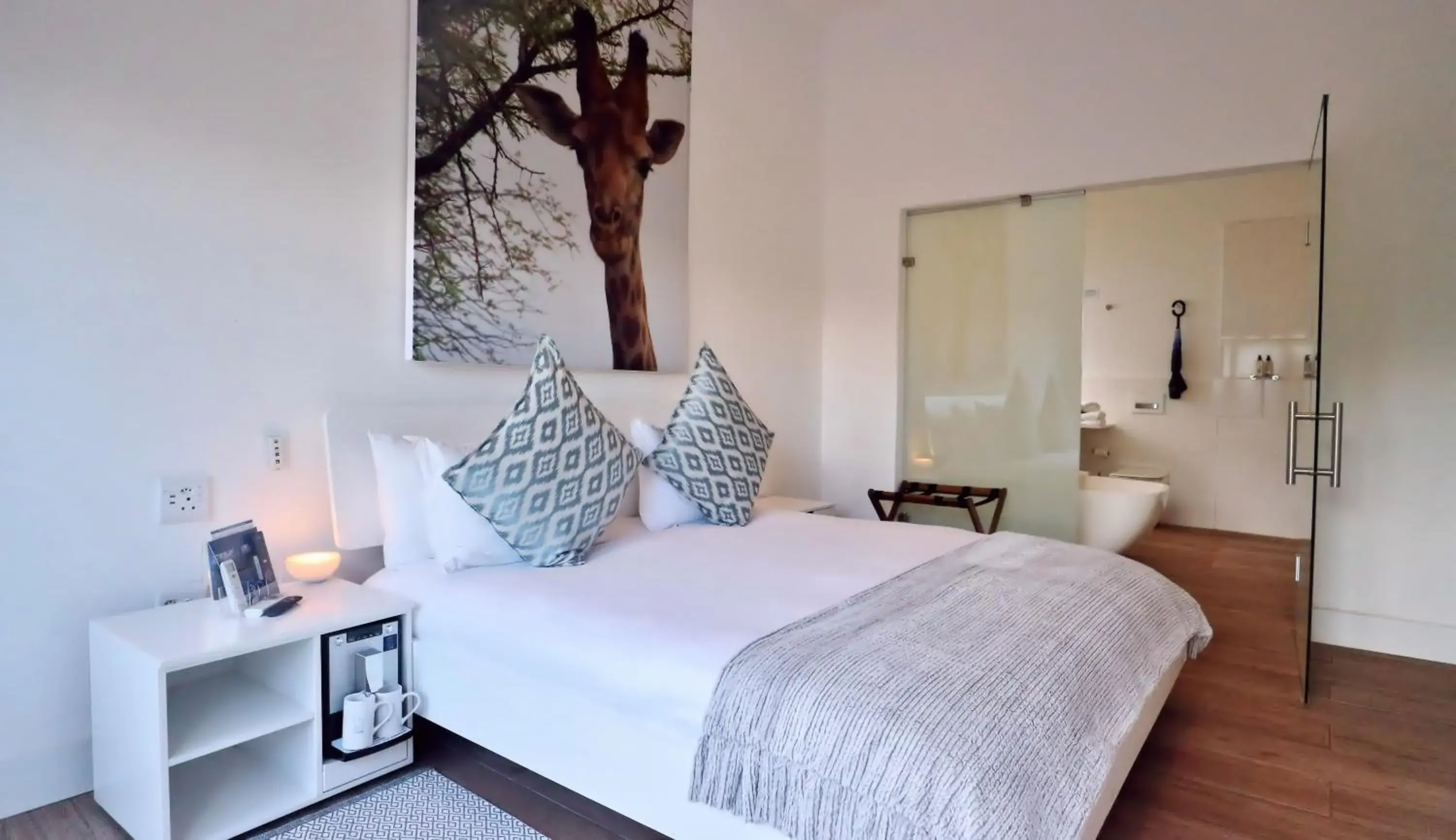 Bed in theLAB Franschhoek Bed in theLAB Franschhoek