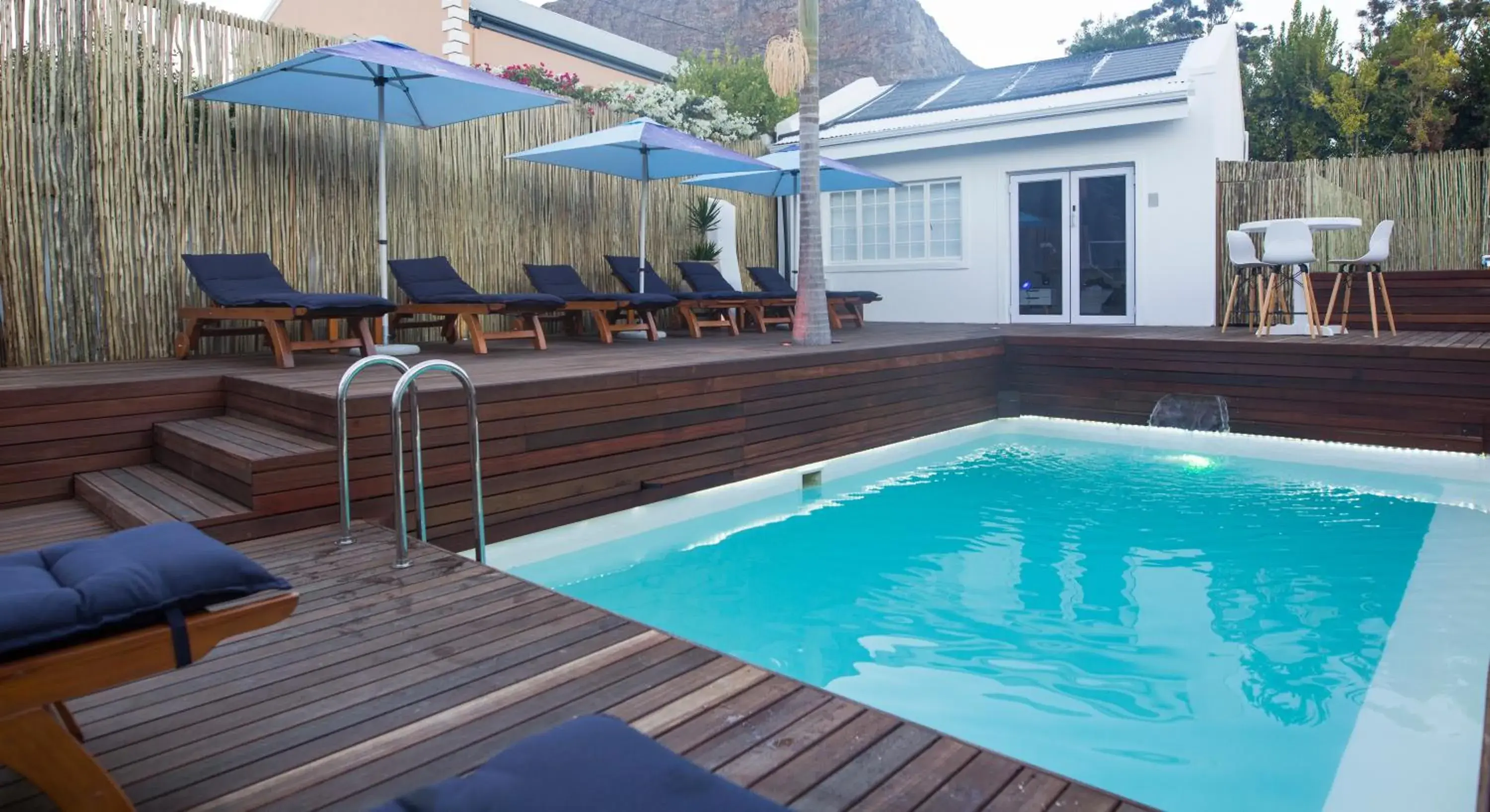 Swimming pool in theLAB Franschhoek Swimming pool in theLAB Franschhoek