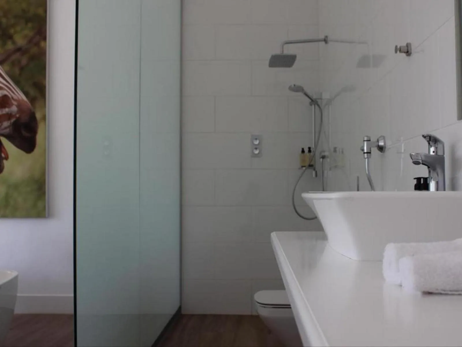 Shower in theLAB Franschhoek