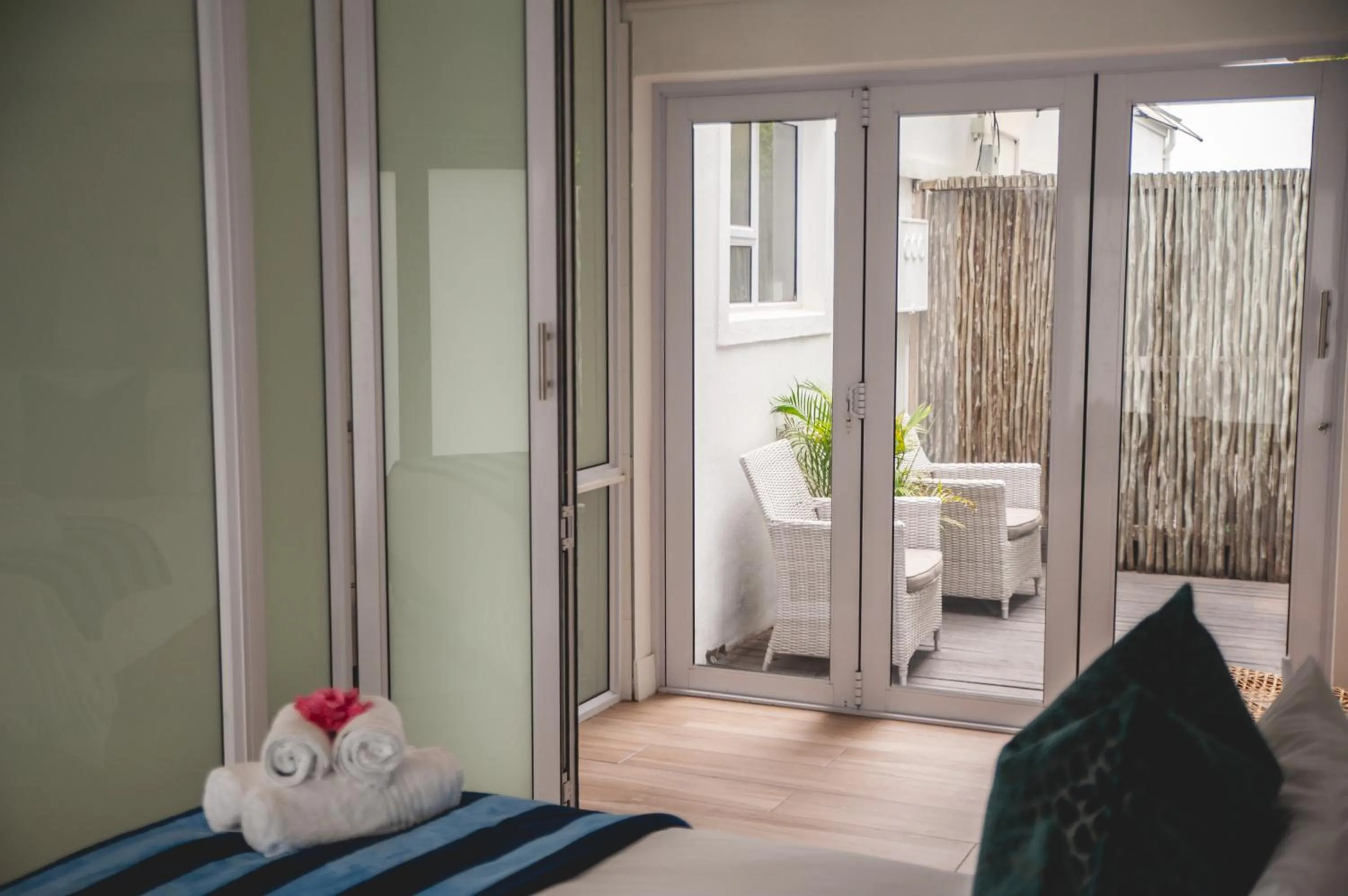 Bedroom in theLAB Franschhoek