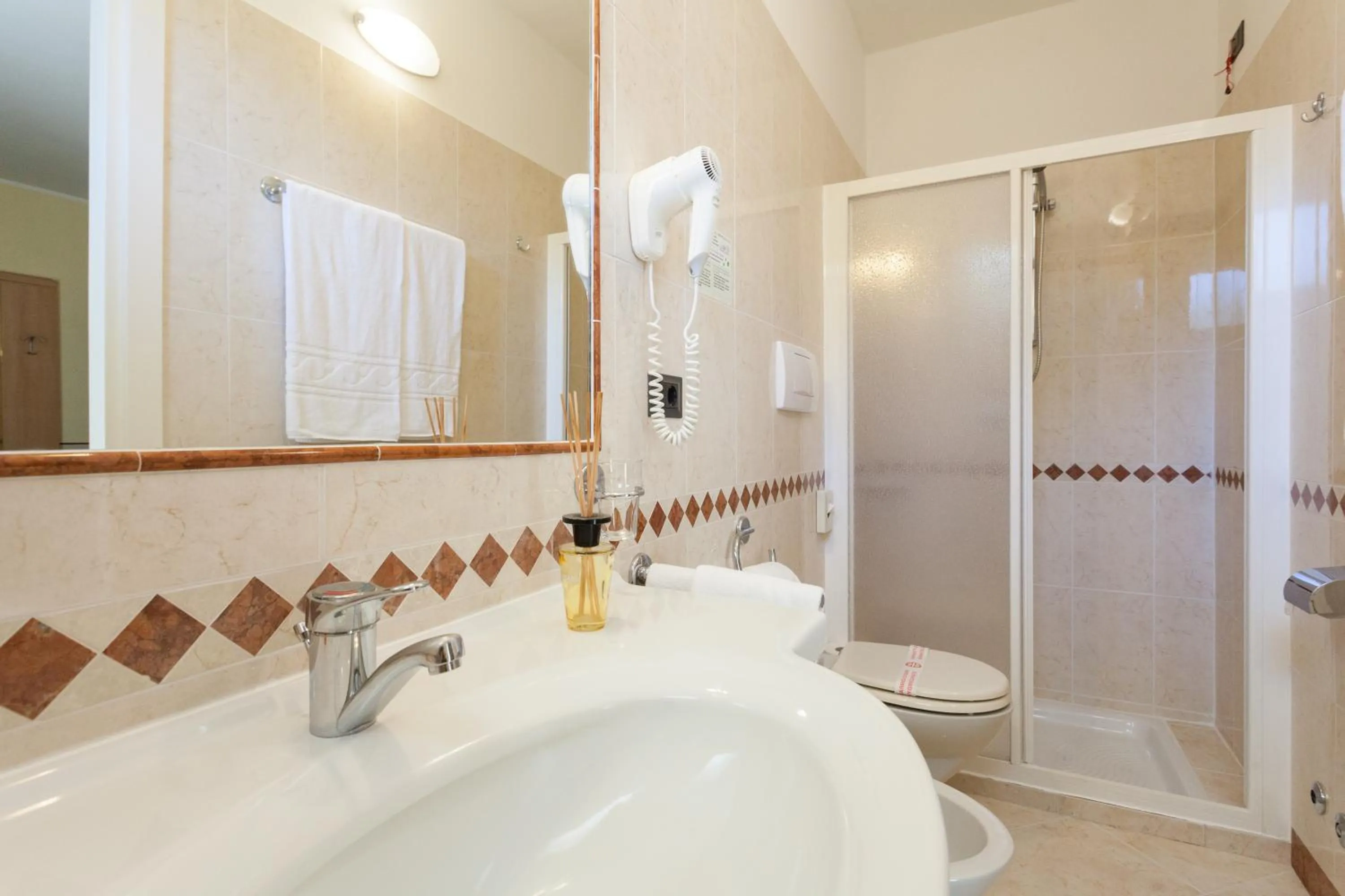 Bathroom in Hotel GARDENIA & Villa CHARME Adults Friendly 4Star service