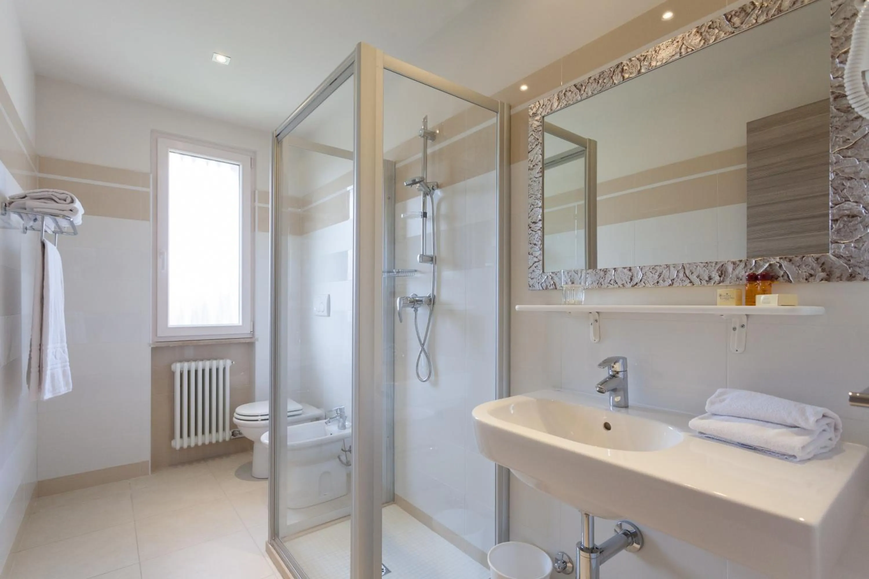 Bathroom in Hotel GARDENIA & Villa CHARME Adults Friendly 4Star service