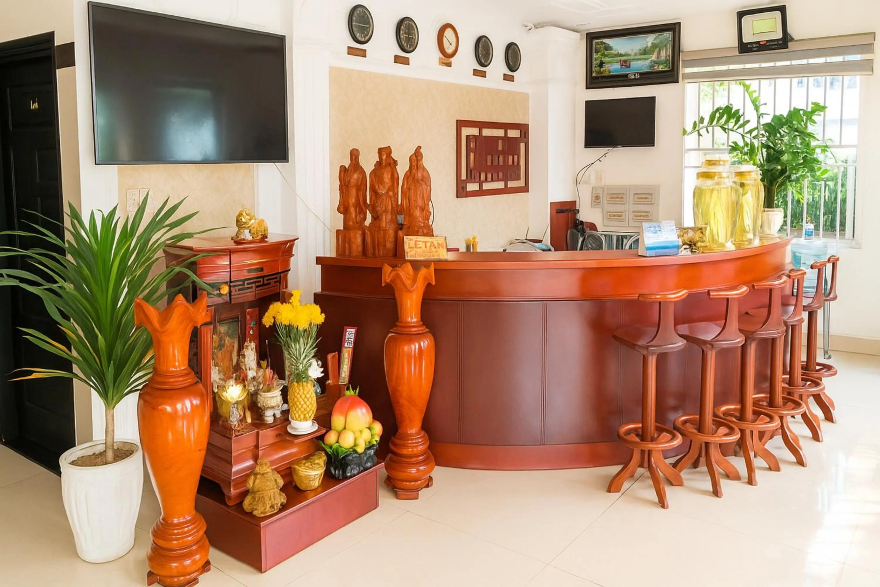 Lobby or reception in Tan Duy Hotel