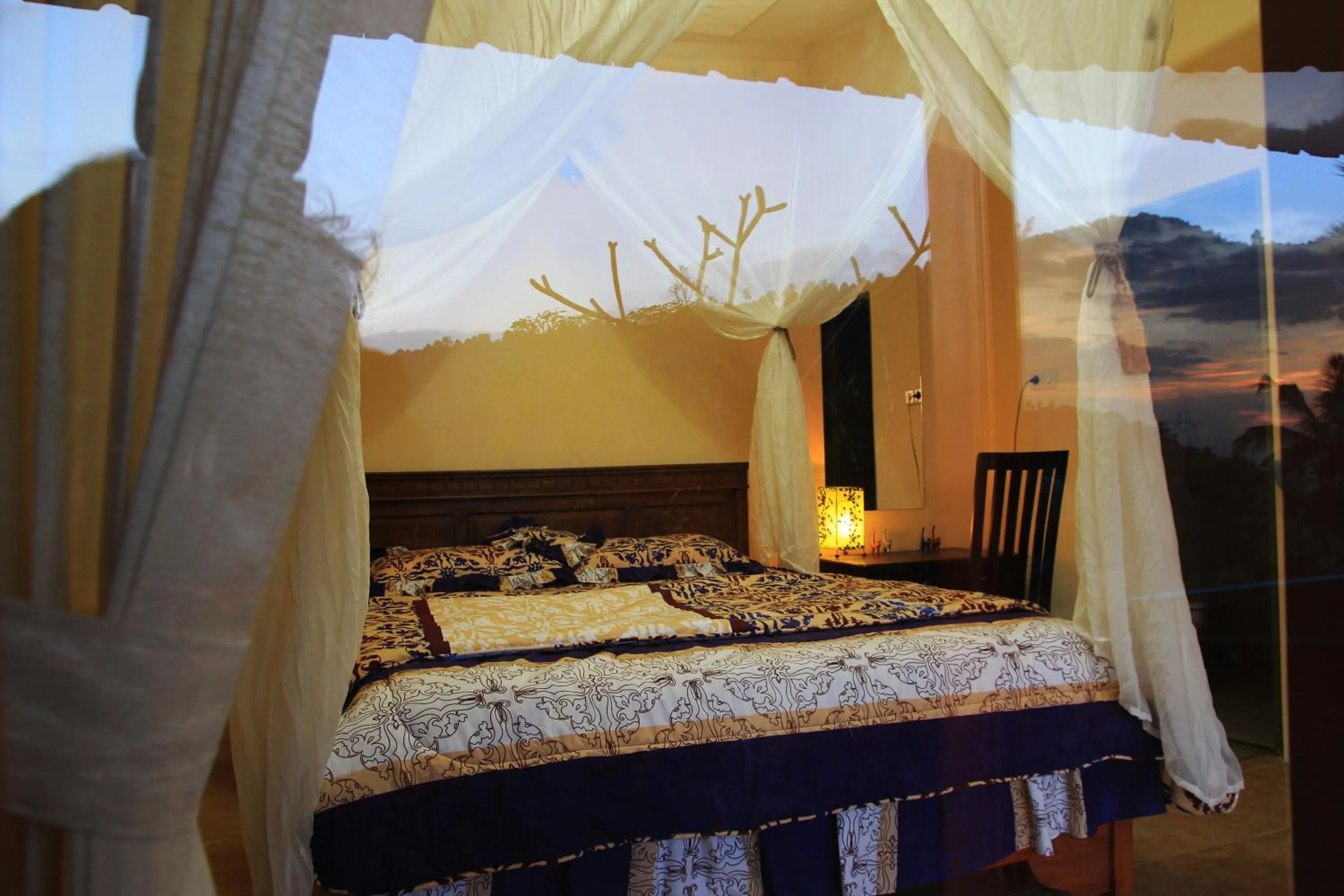 Bed in Gangga Homestay