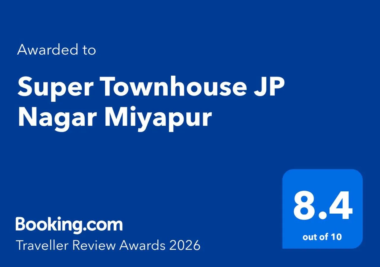 Super Townhouse JP Nagar Miyapur