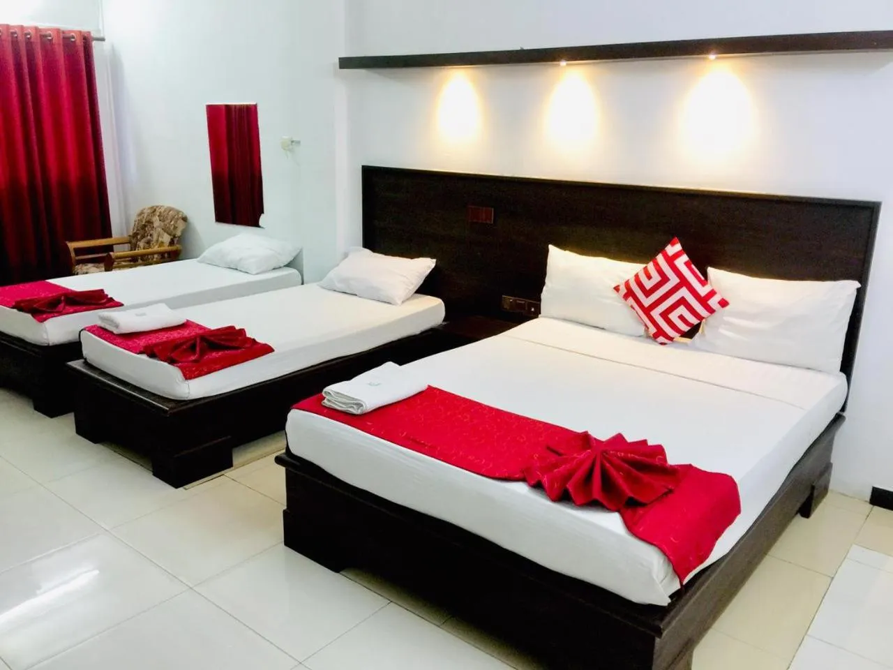 Bed in Hotel Nelly Vavuniya