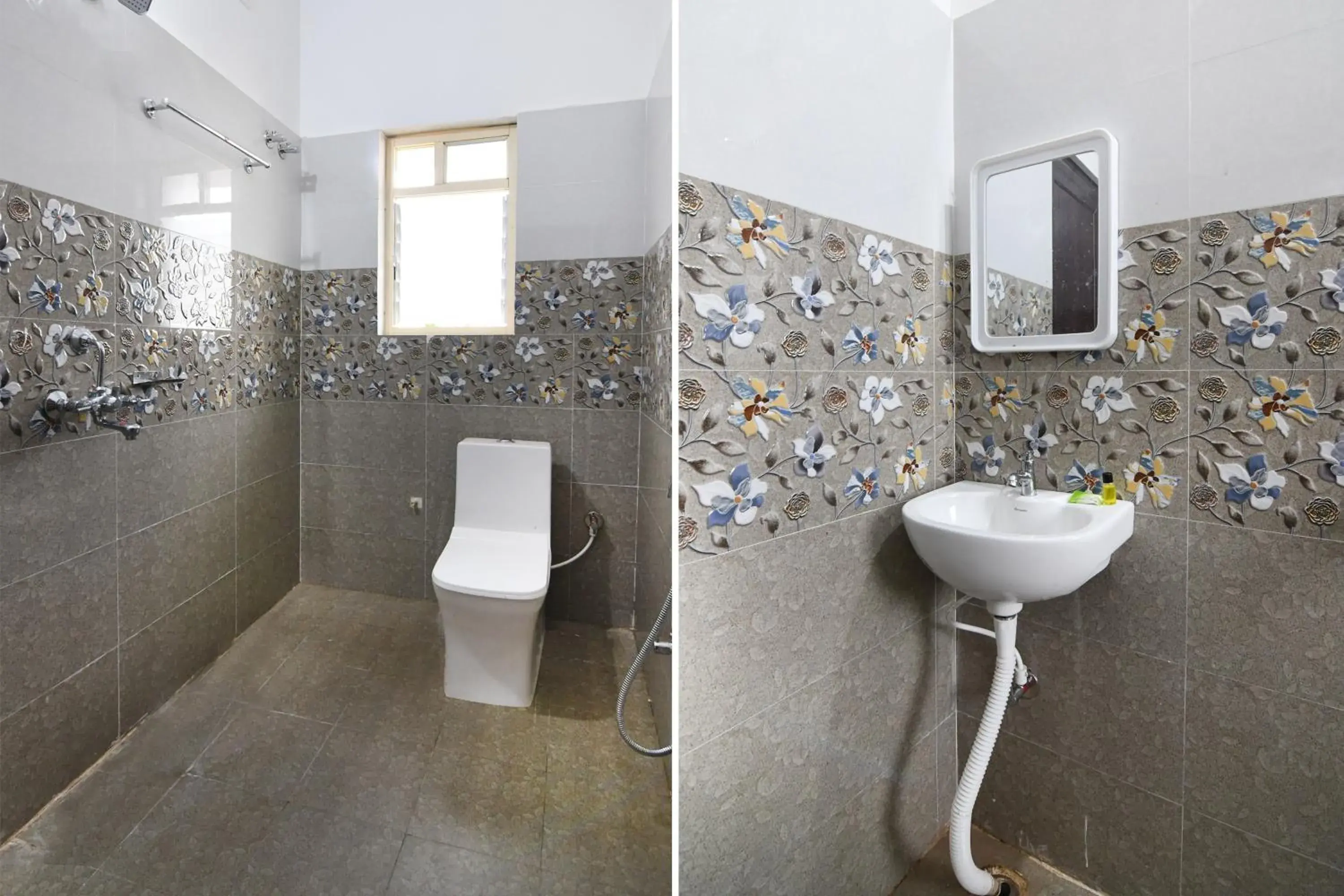 Bathroom in Hotel O Secret Heaven Bathroom in Hotel O Secret Heaven